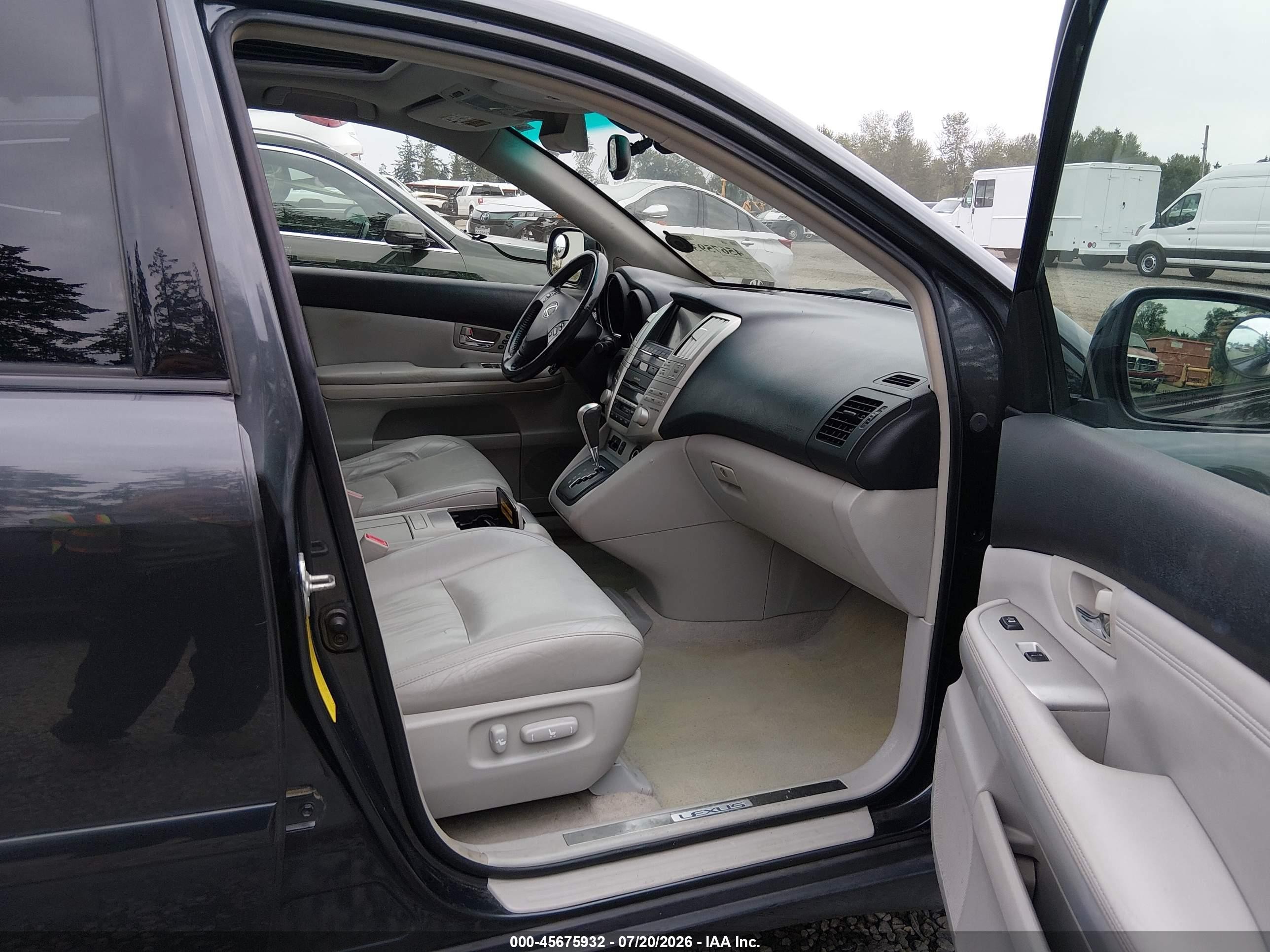 2006 Lexus Rx 400h   Gray vin: JTJHW31U860048081