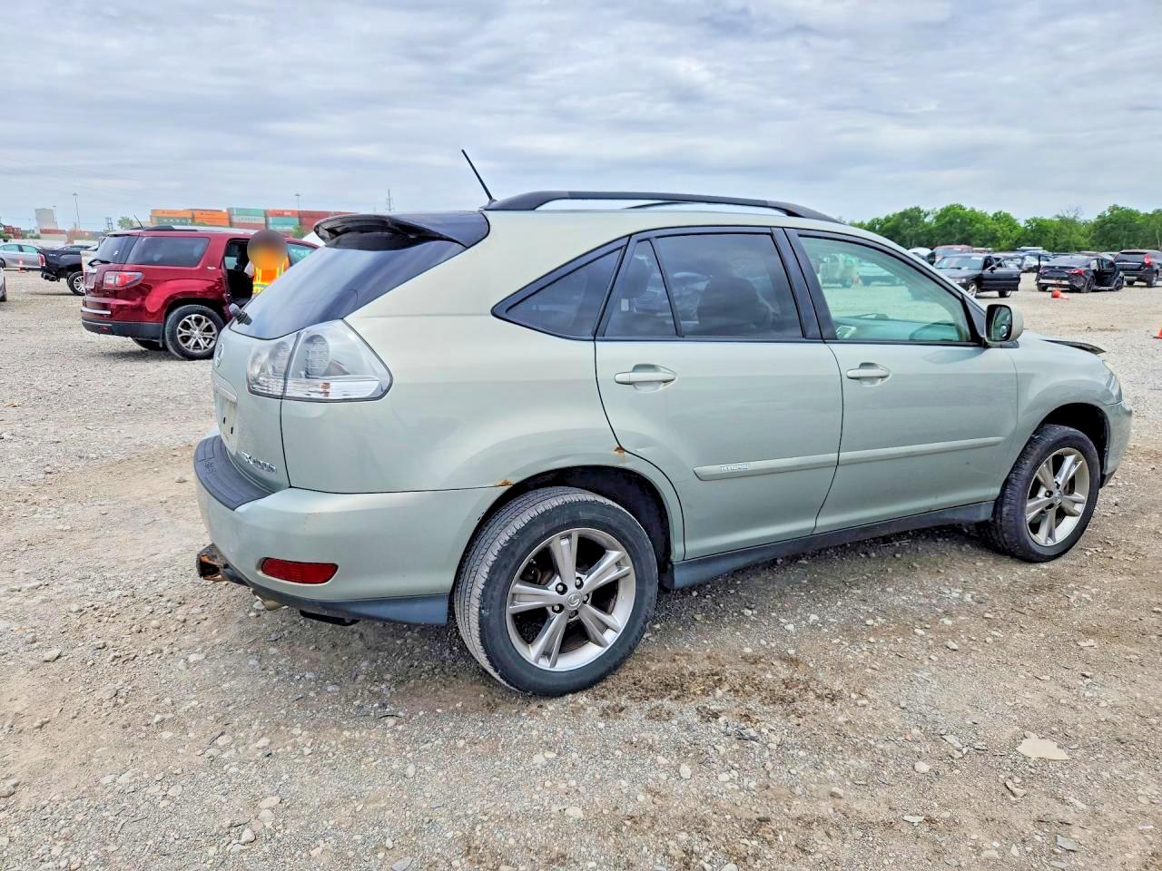 2007 Lexus Rx 400h Silver vin: JTJHW31U872008282