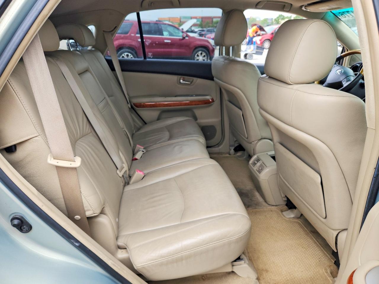 2007 Lexus Rx 400h Silver vin: JTJHW31U872008282