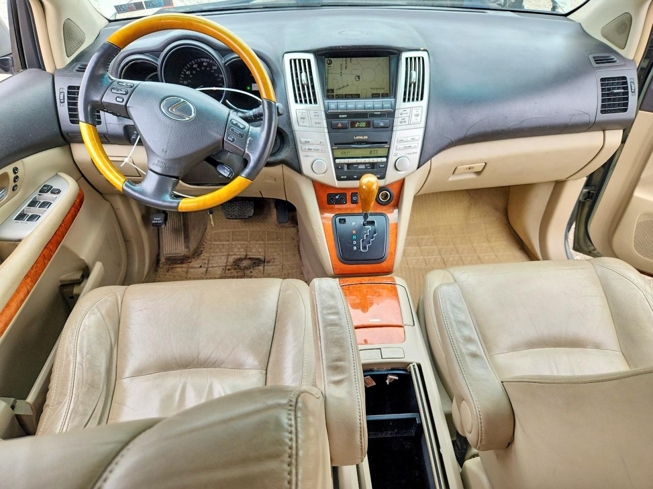 2007 Lexus Rx 400h Silver vin: JTJHW31U872008282