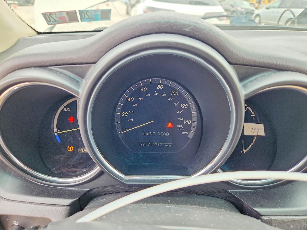 2007 Lexus Rx 400h Silver vin: JTJHW31U872008282