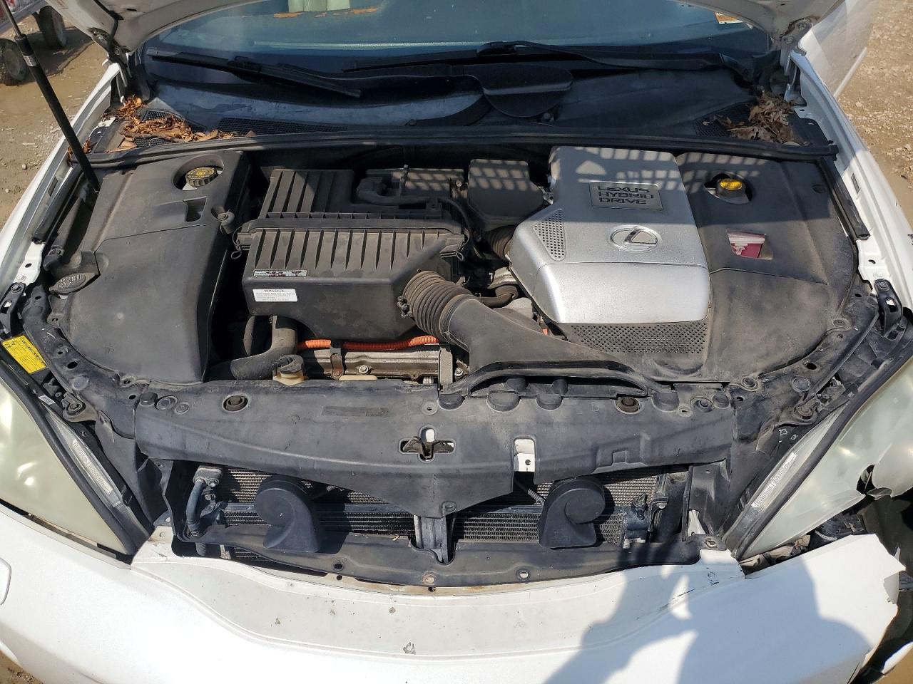 2007 Lexus Rx 400h Белый vin: JTJHW31U872014227