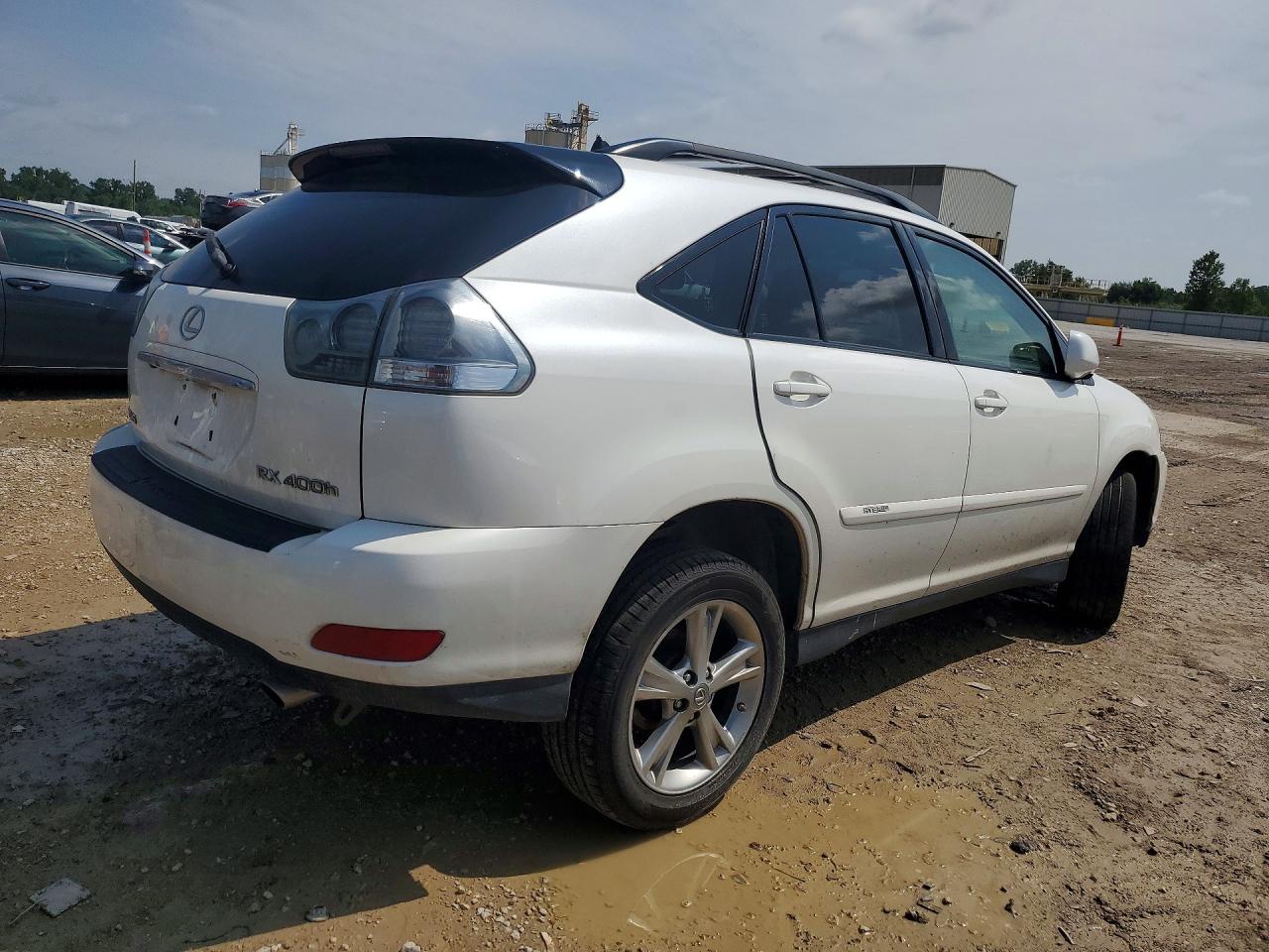 2007 Lexus Rx 400h Белый vin: JTJHW31U872014227