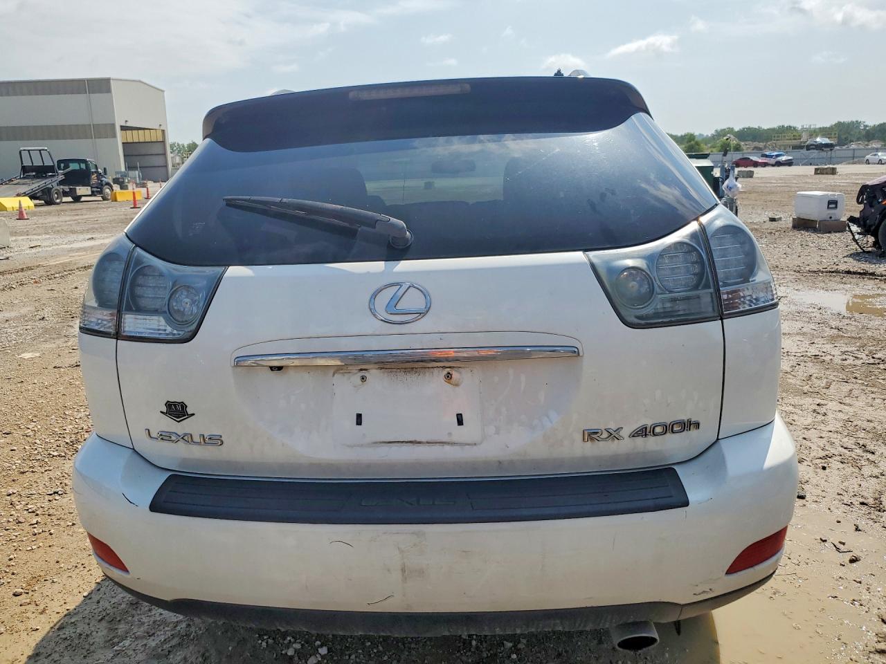 2007 Lexus Rx 400h Белый vin: JTJHW31U872014227