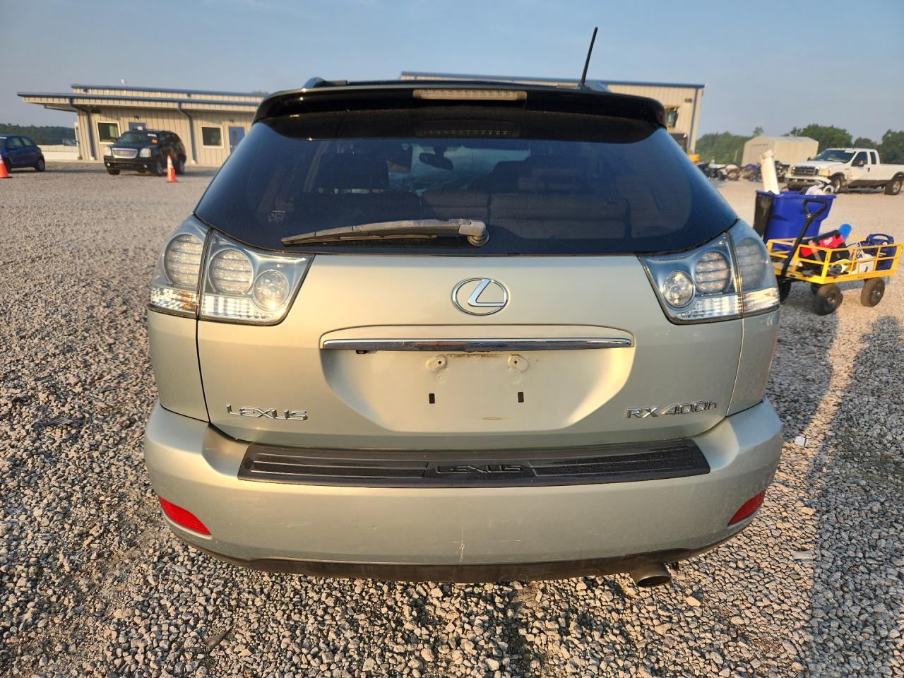2007 Lexus Rx 400h Cream vin: JTJHW31U872031898