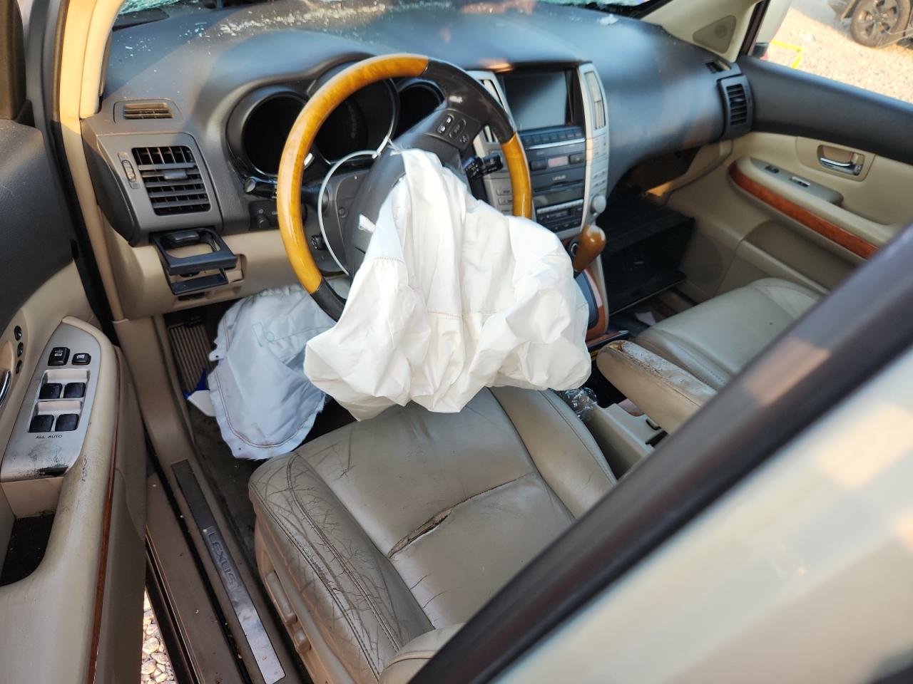 2007 Lexus Rx 400h Cream vin: JTJHW31U872031898
