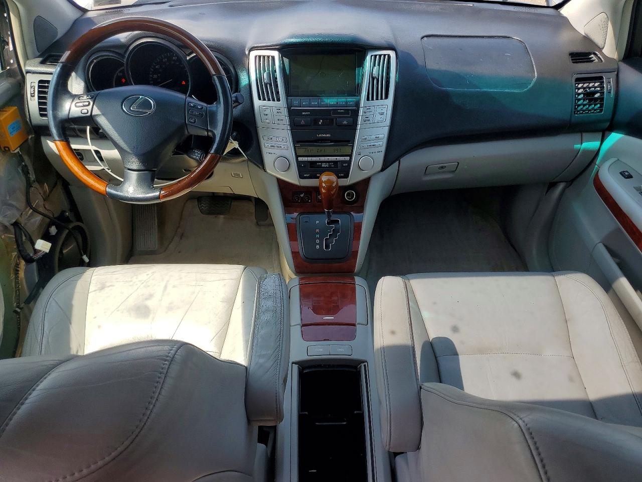 2007 Lexus Rx 400h Silver vin: JTJHW31U872033666