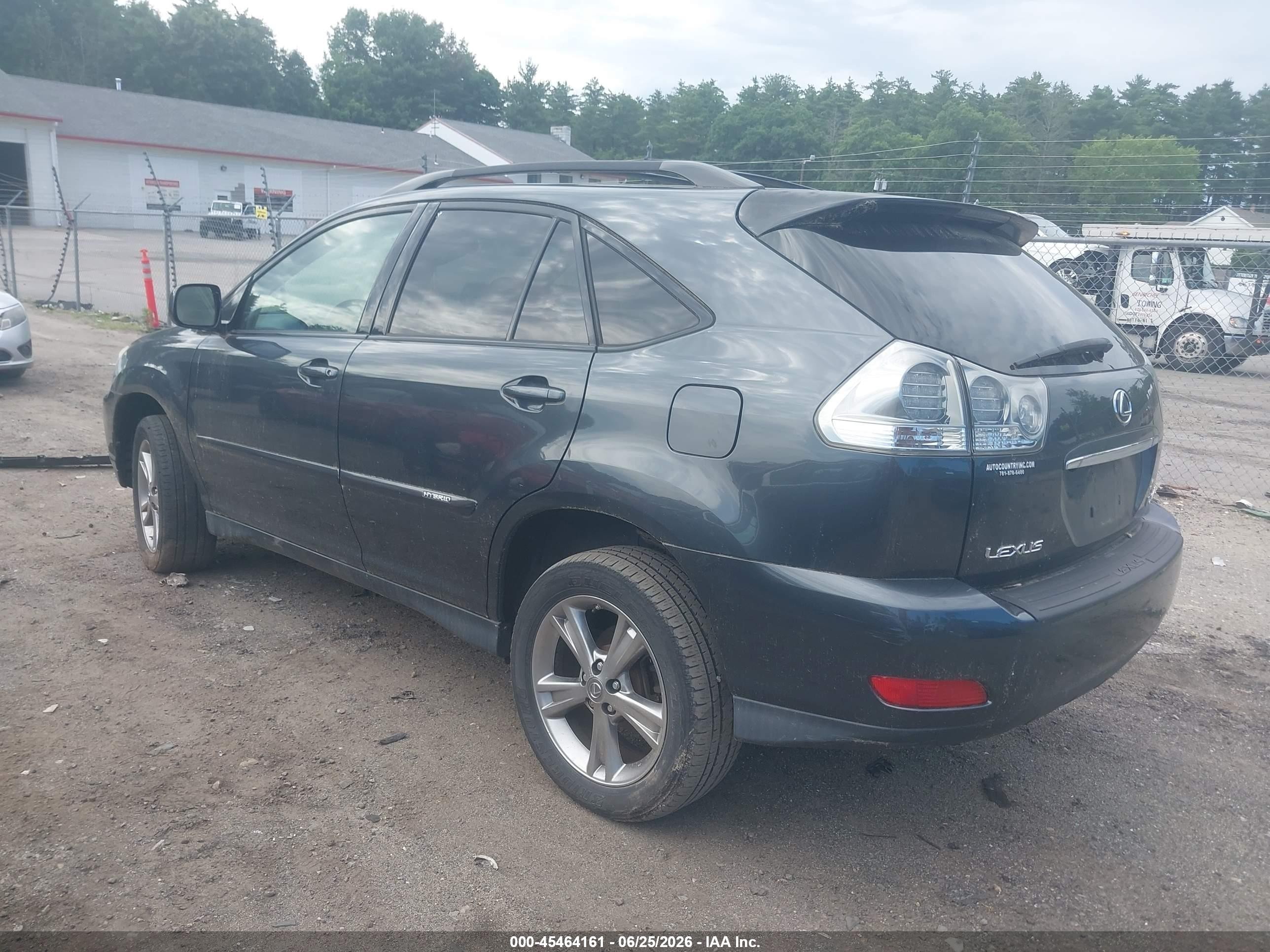 2007 Lexus Rx 400h   Dark Blue vin: JTJHW31U872033960