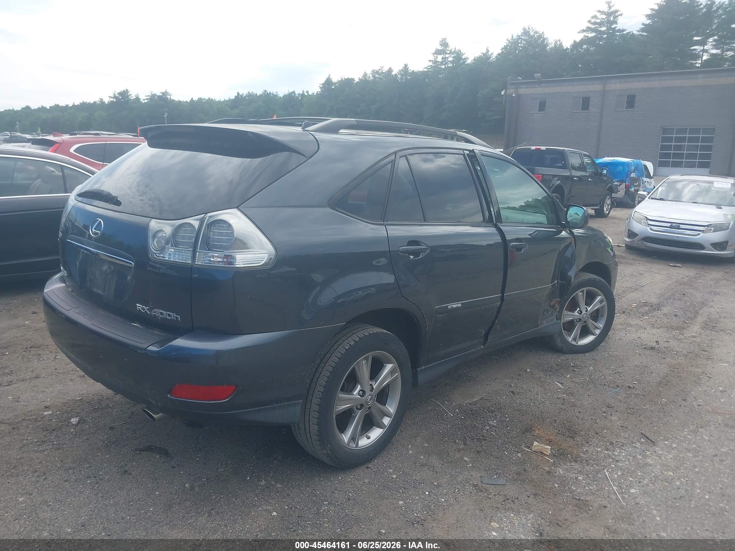 2007 Lexus Rx 400h   Dark Blue vin: JTJHW31U872033960