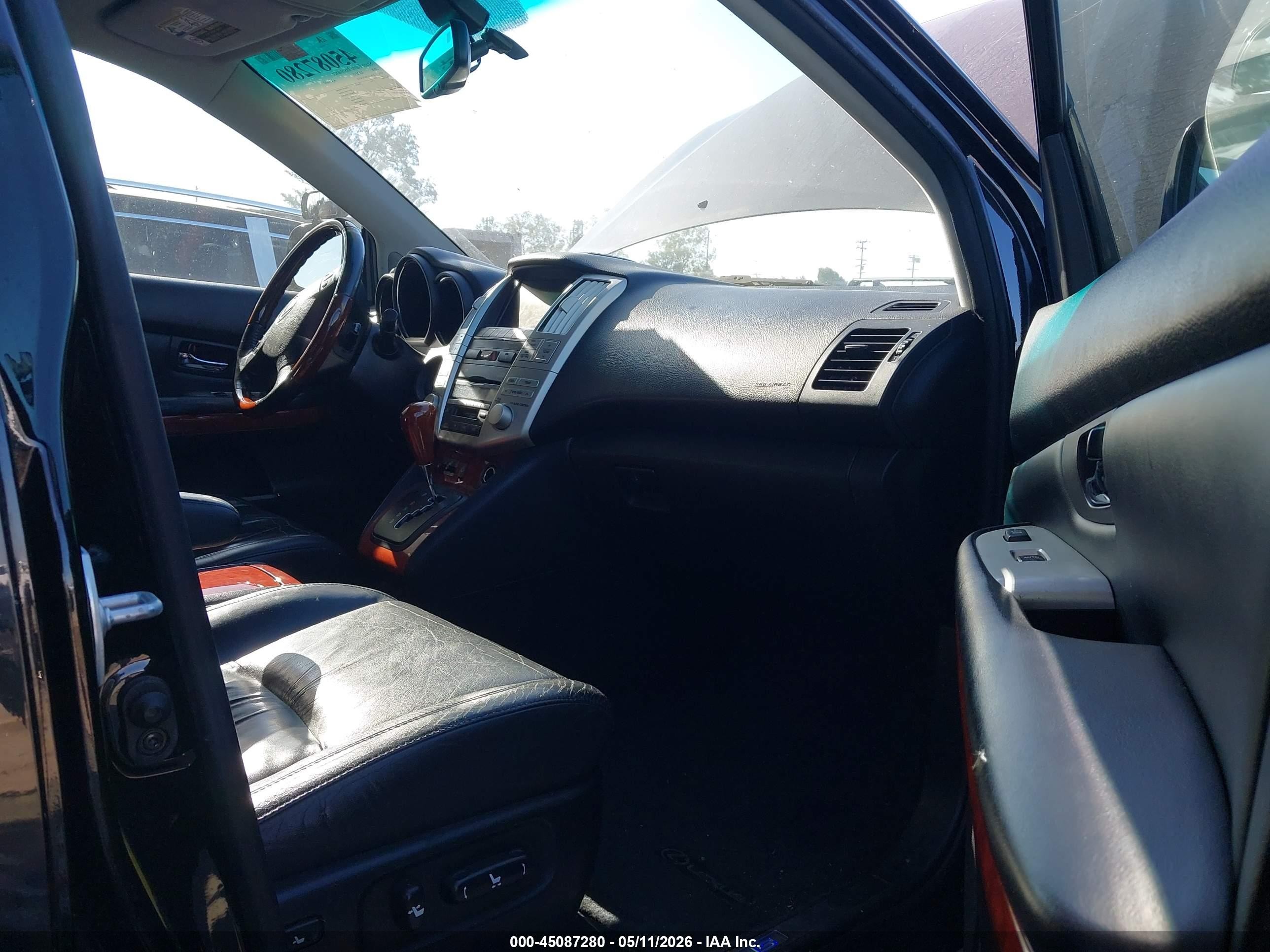 2008 Lexus Rx 400h   Черный vin: JTJHW31U882858768