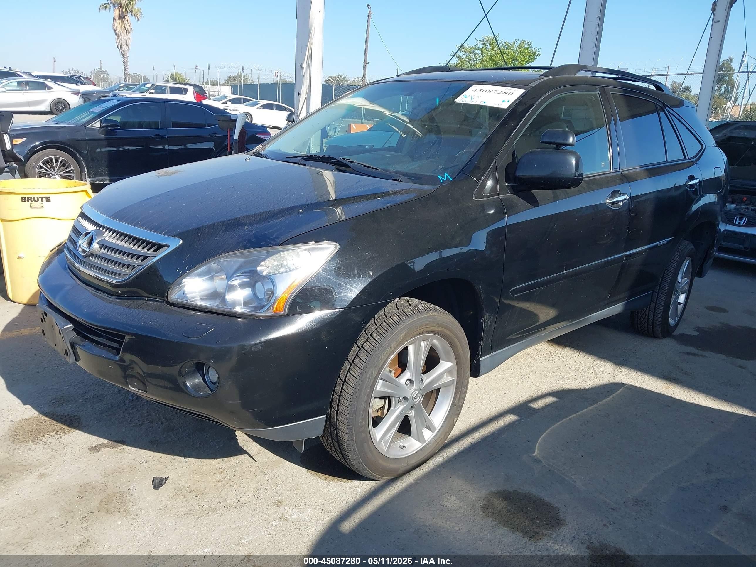 2008 Lexus Rx 400h   Черный vin: JTJHW31U882858768