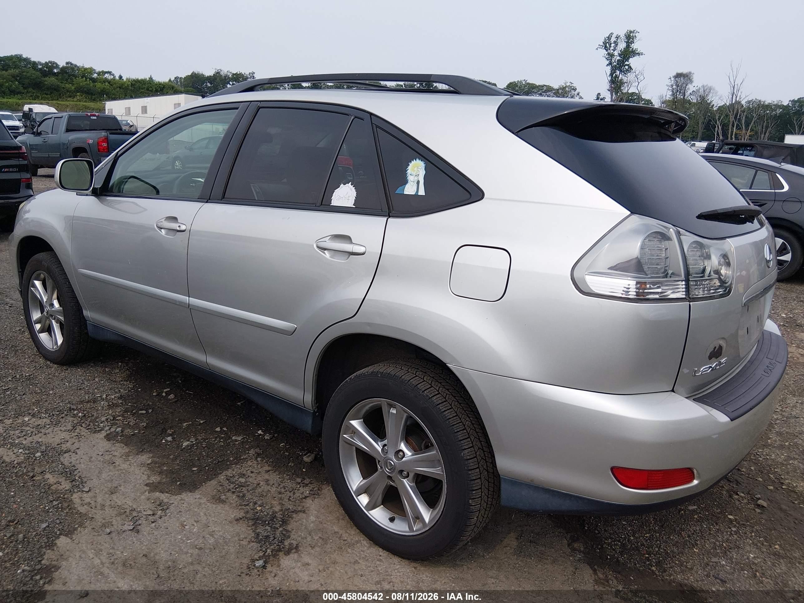 2006 Lexus Rx 400h   Silver vin: JTJHW31U960014134