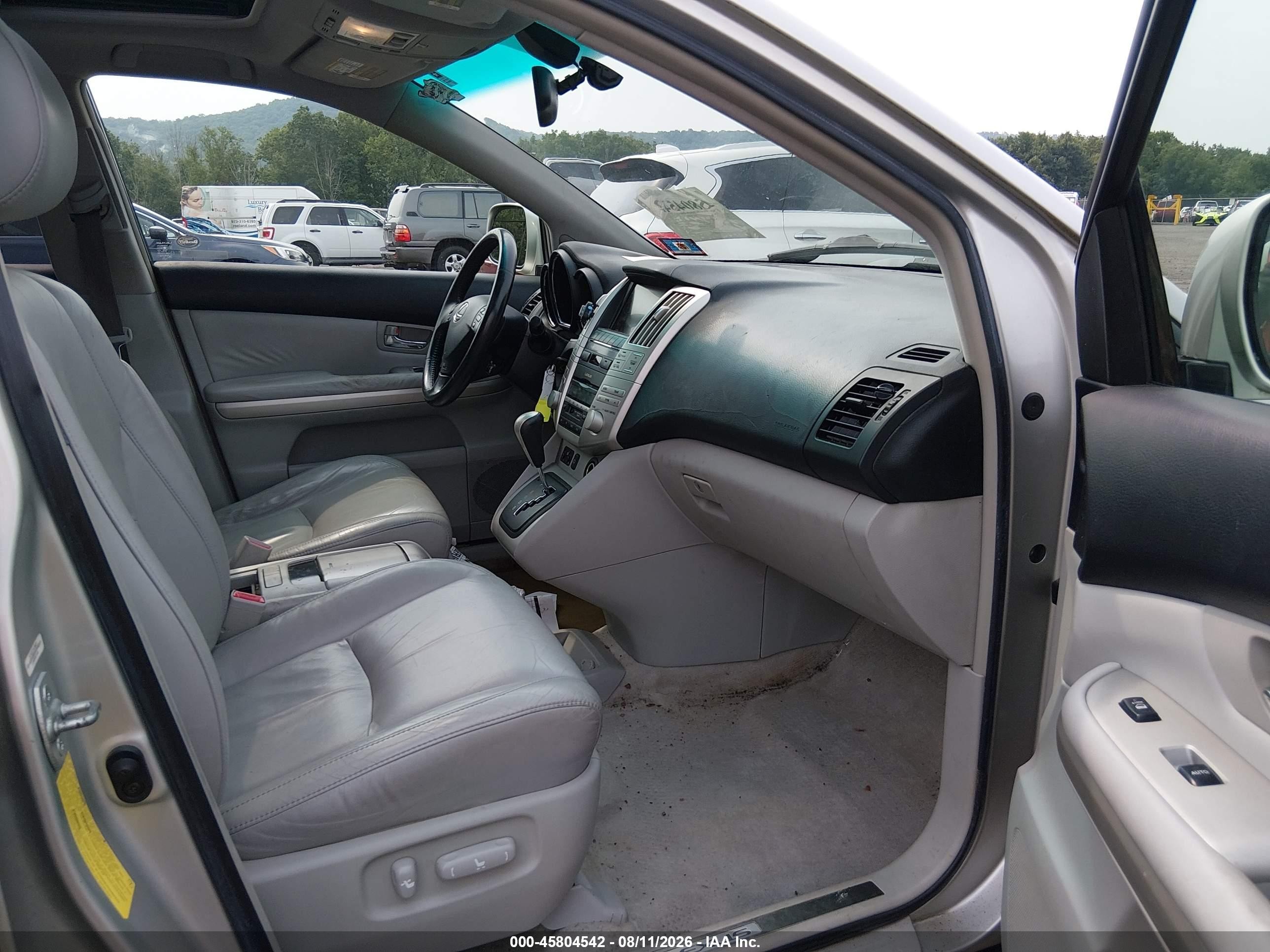 2006 Lexus Rx 400h   Silver vin: JTJHW31U960014134