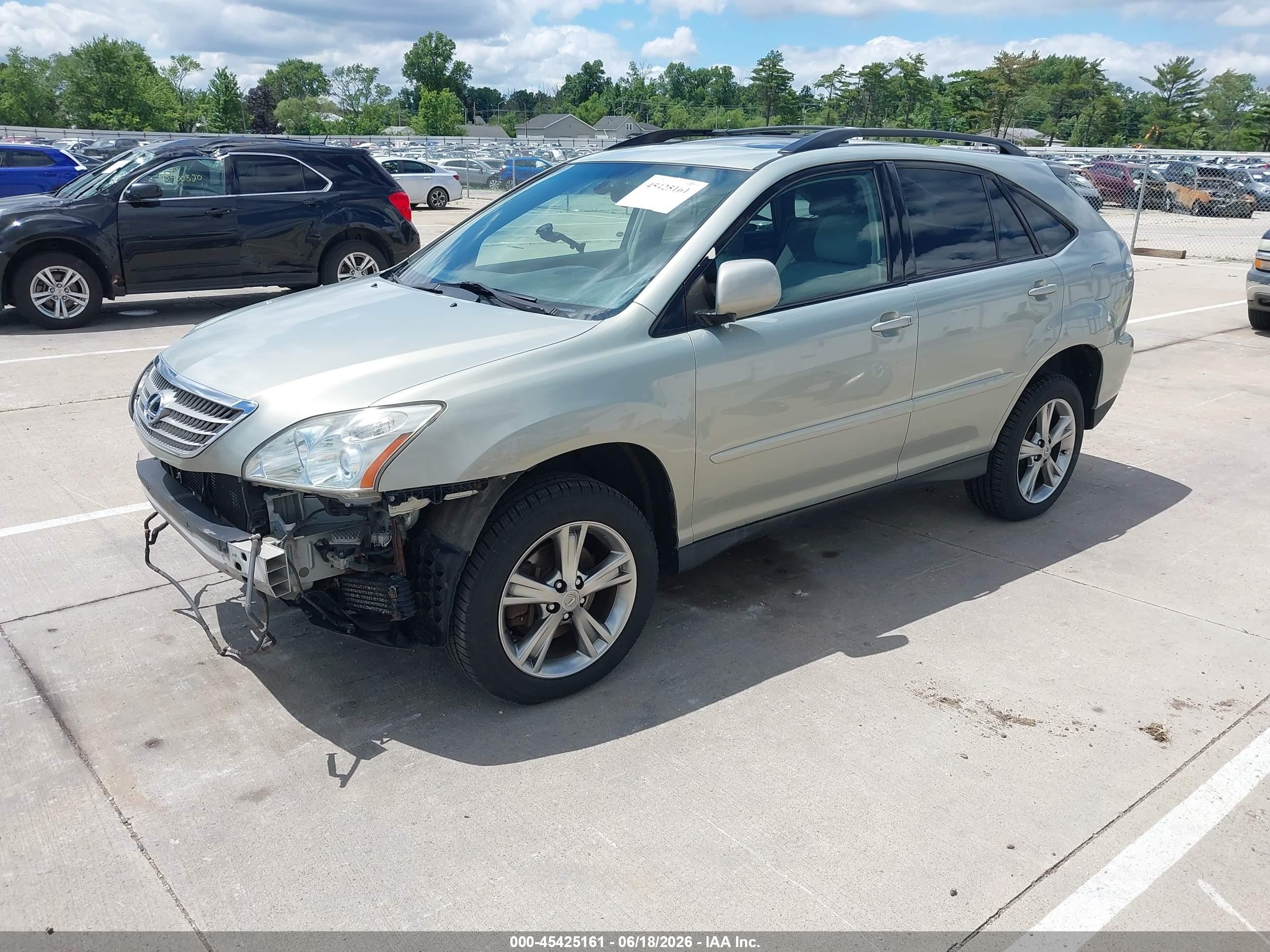 2006 Lexus Rx 400h   Beige vin: JTJHW31U960015588