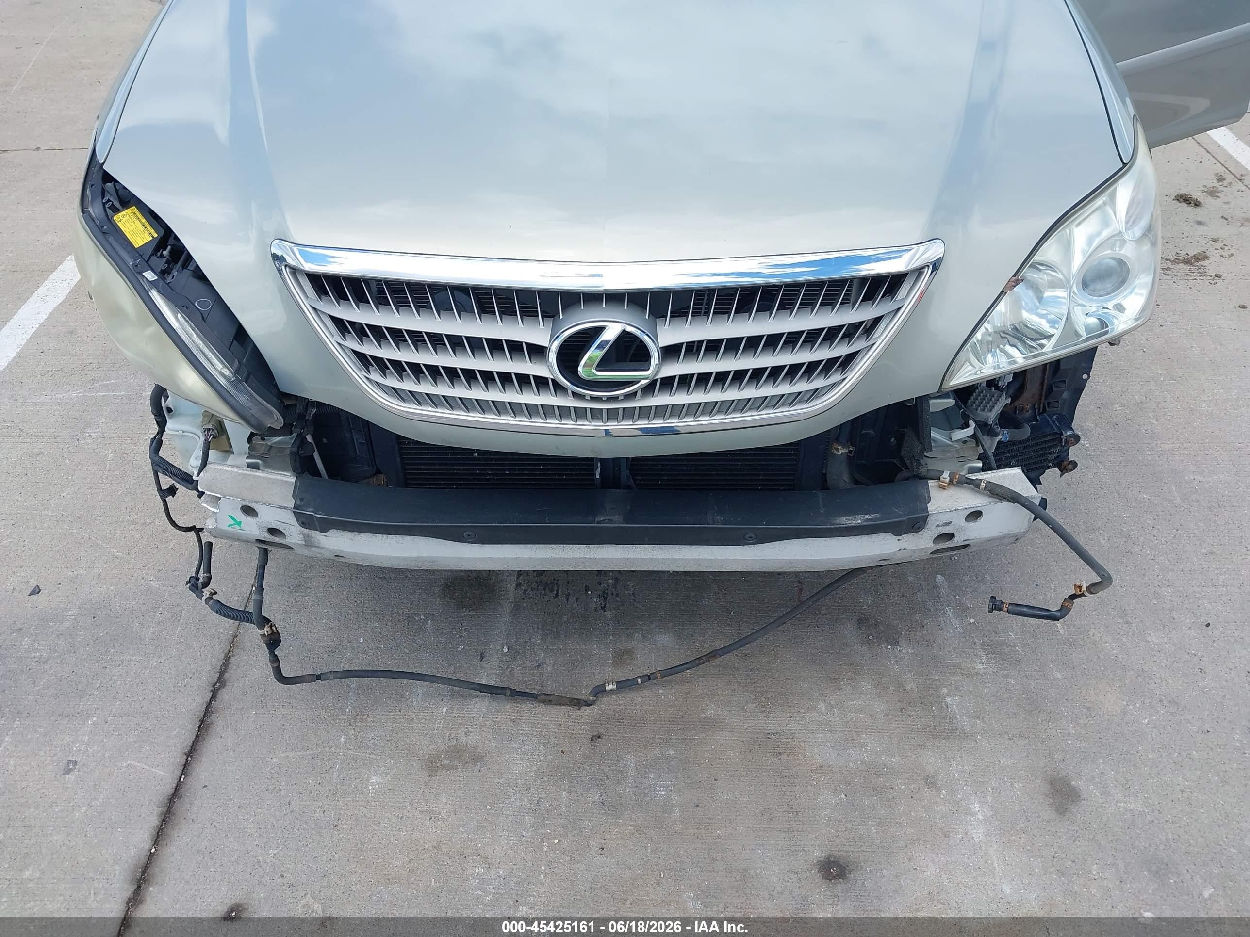 2006 Lexus Rx 400h   Beige vin: JTJHW31U960015588