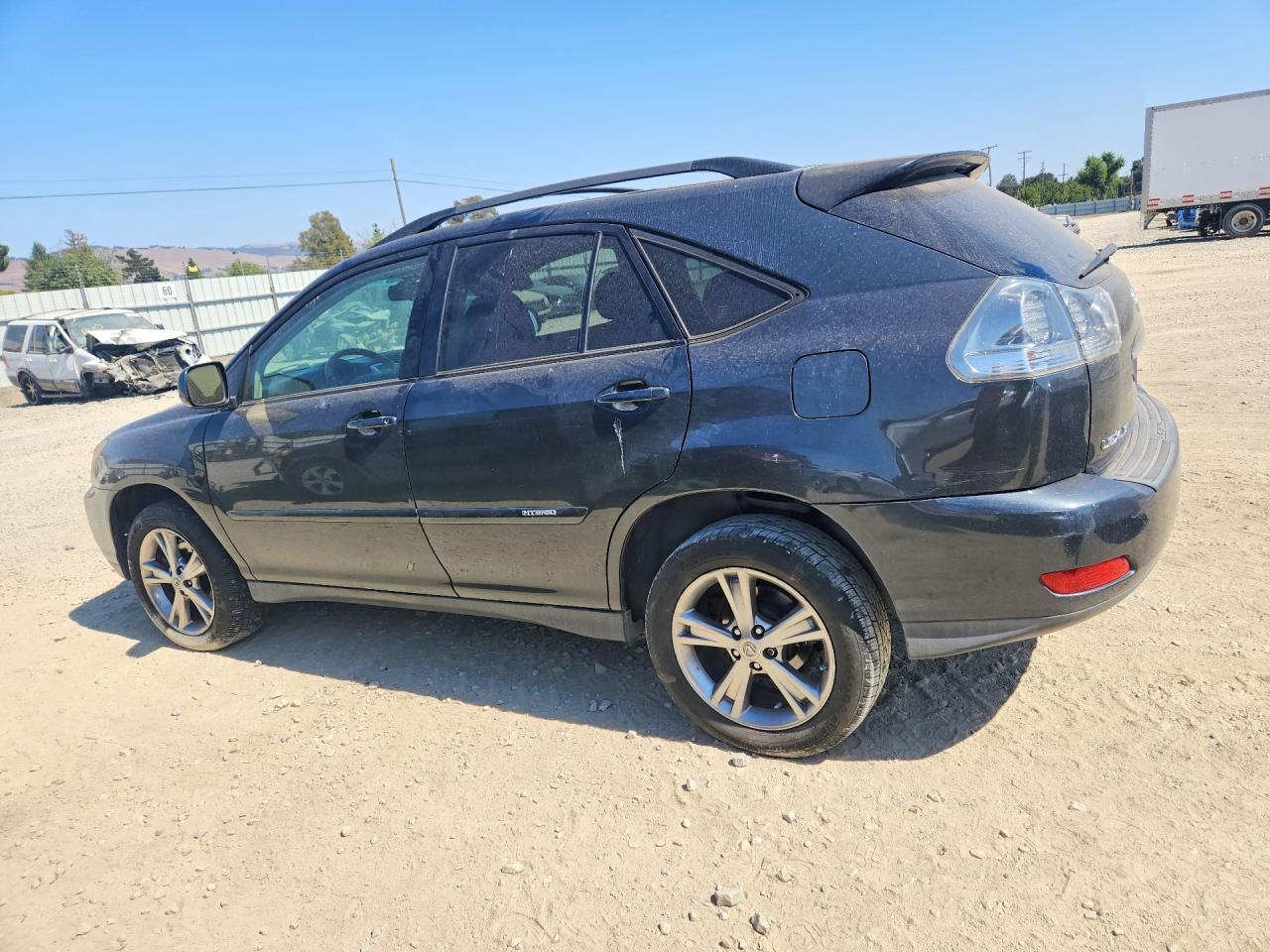 2007 Lexus Rx 400h Charcoal vin: JTJHW31U972012583