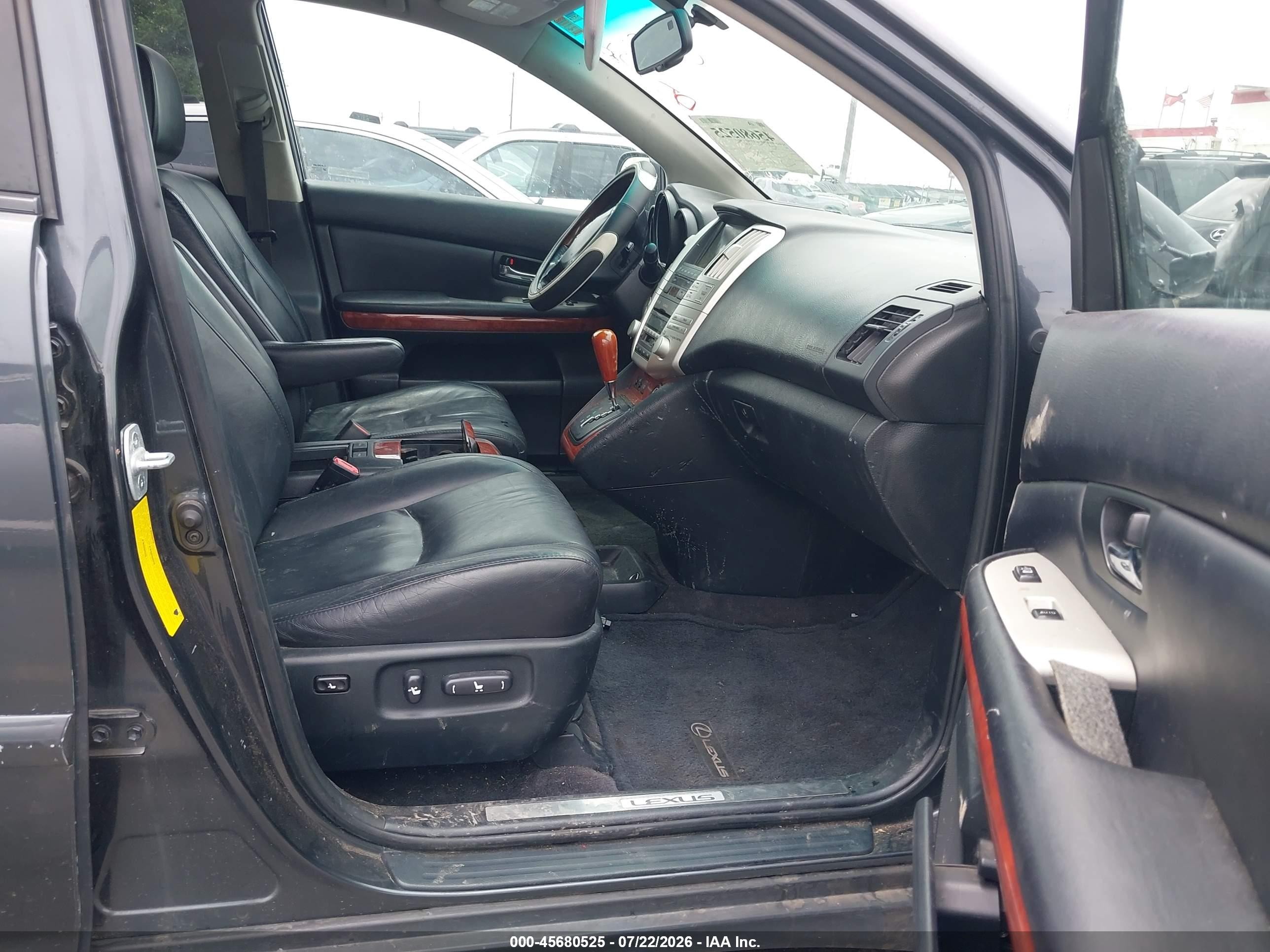 2007 Lexus Rx 400h   Gray vin: JTJHW31U972021669