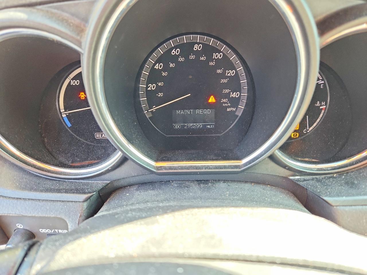 2008 Lexus Rx 400h Silver vin: JTJHW31U982046167