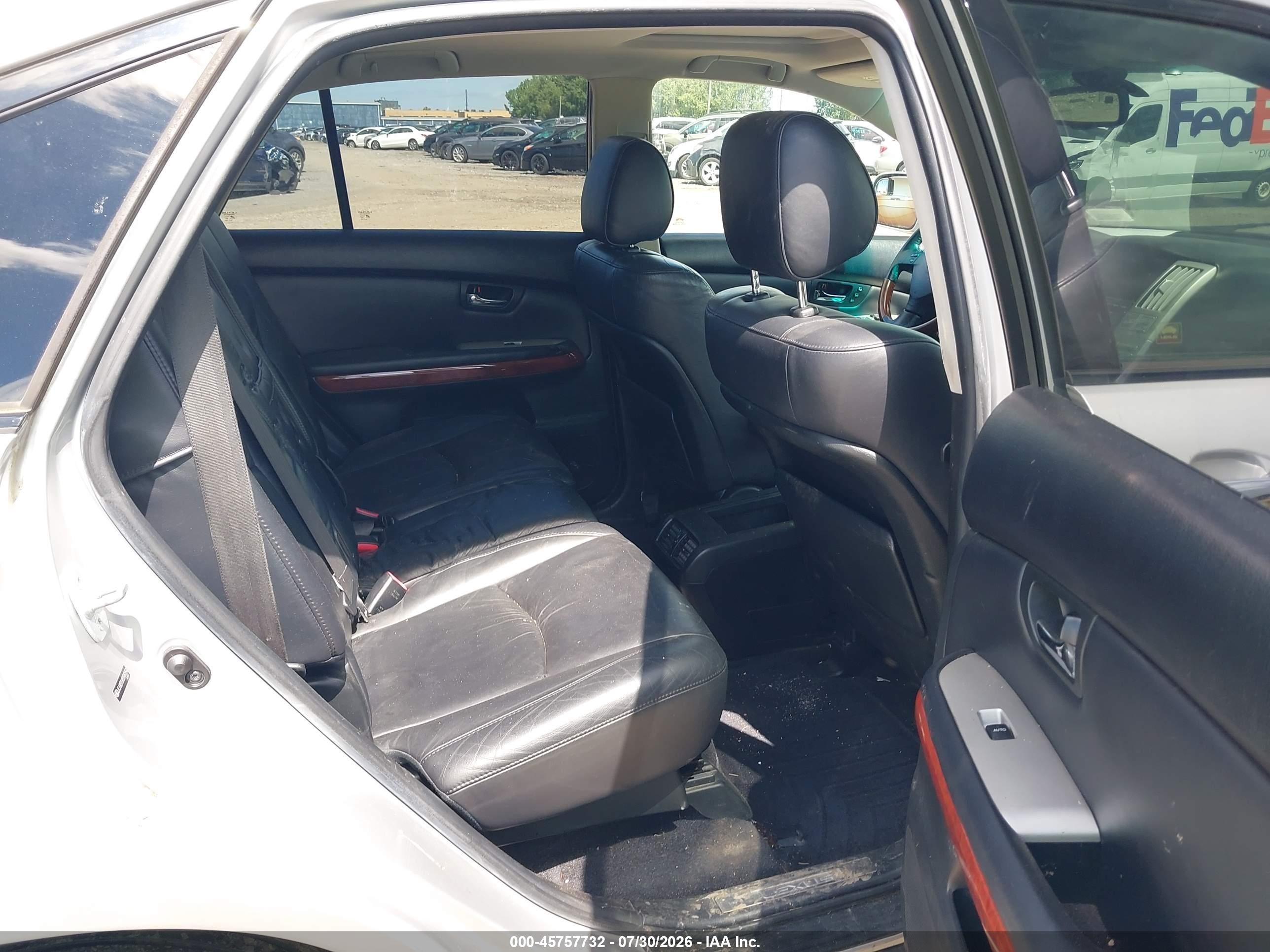 2008 Lexus Rx 400h   Silver vin: JTJHW31U982049554