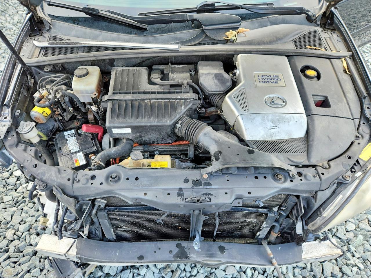2008 Lexus Rx 400h Gray vin: JTJHW31U982056746
