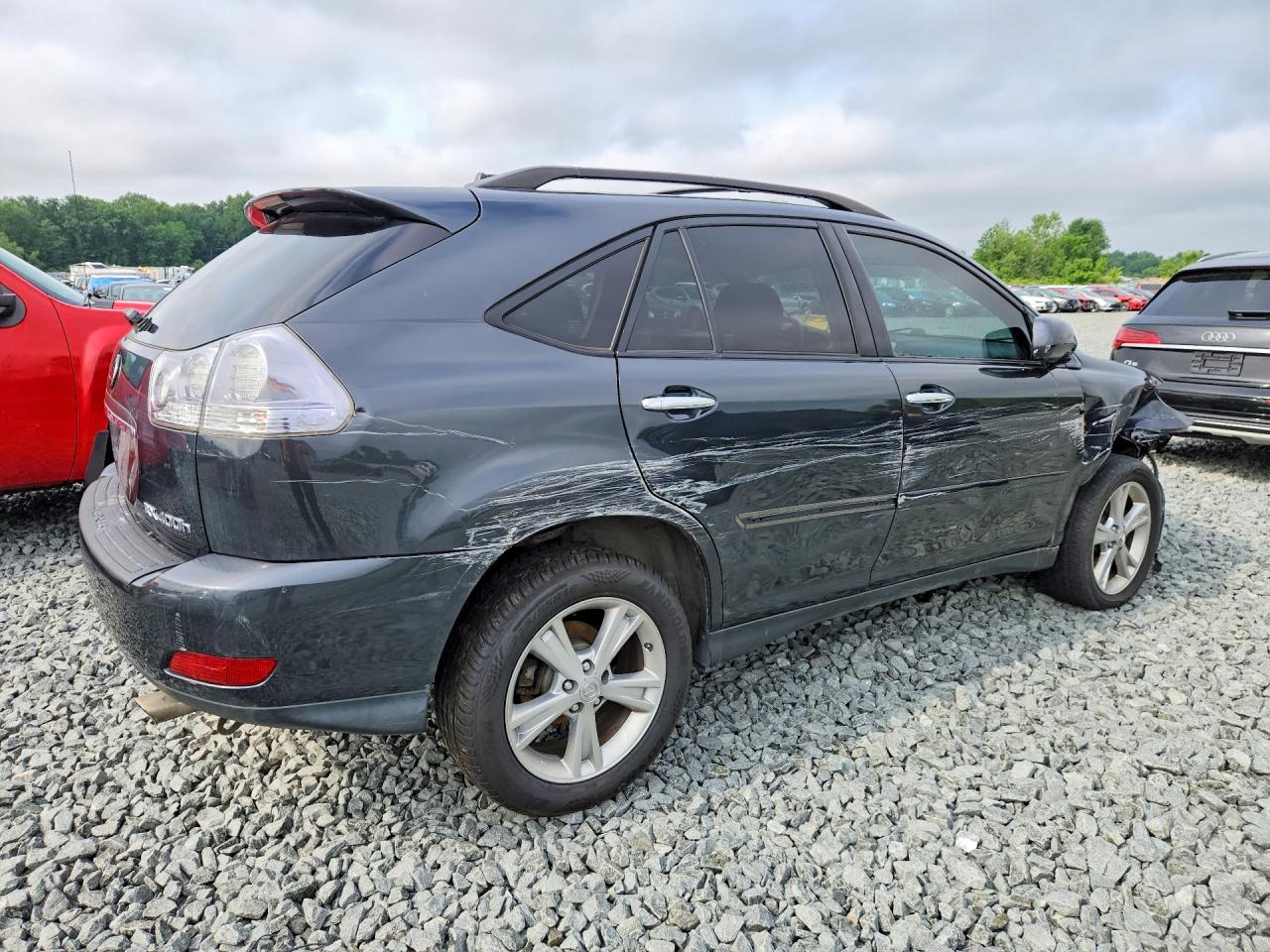 2008 Lexus Rx 400h Gray vin: JTJHW31U982056746