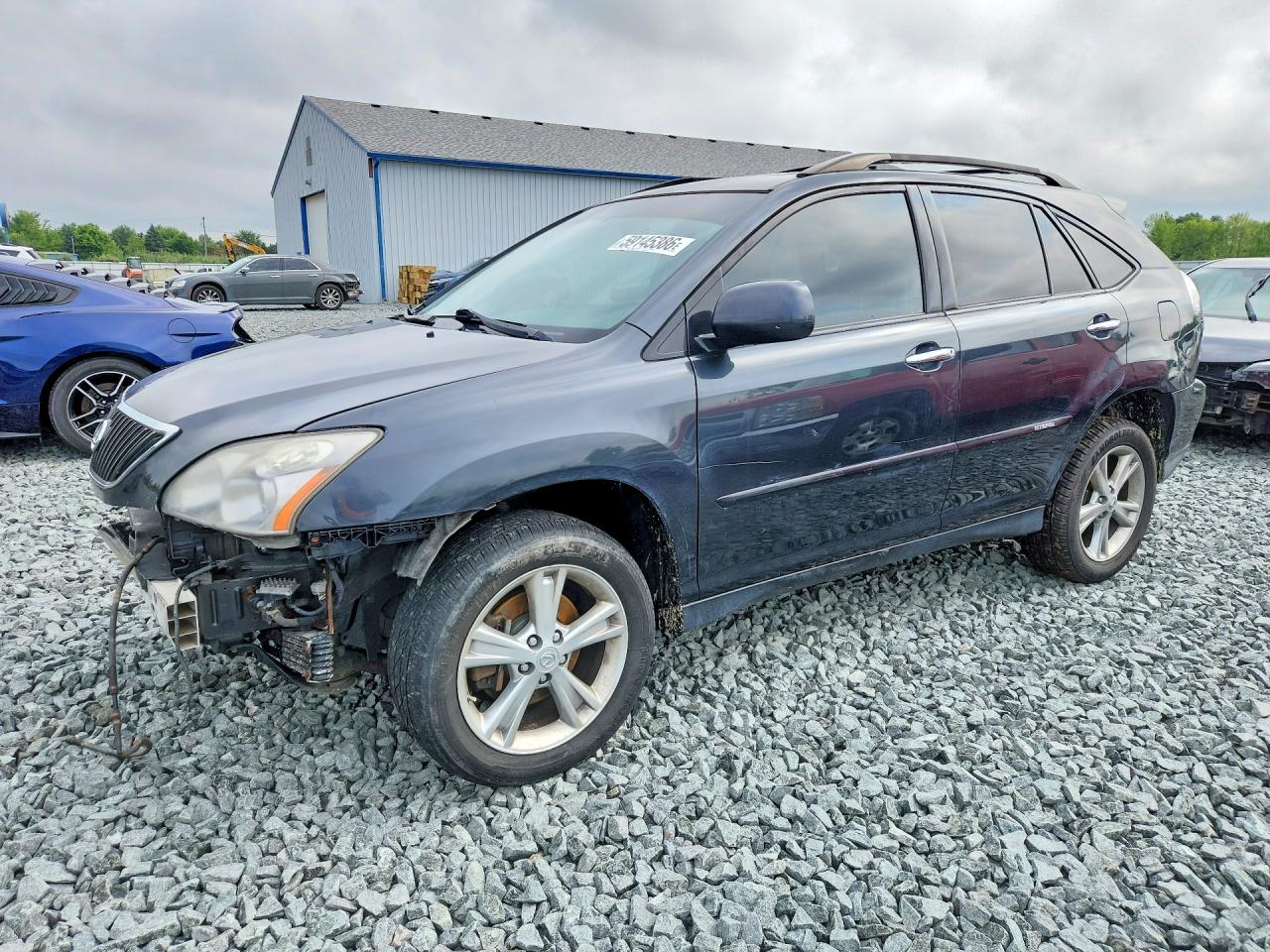 2008 Lexus Rx 400h Gray vin: JTJHW31U982056746
