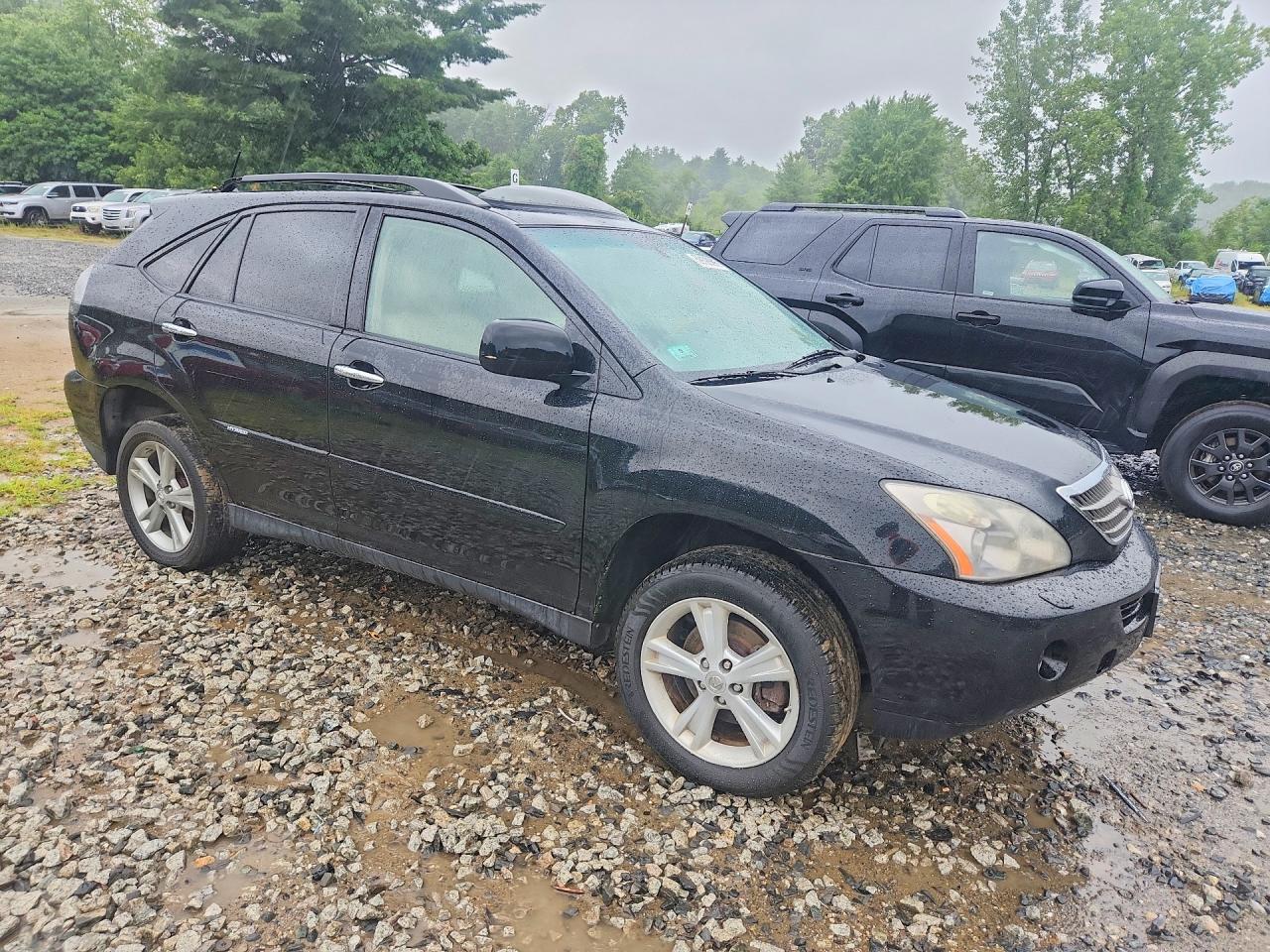 2008 Lexus Rx 400h Black vin: JTJHW31U982069688