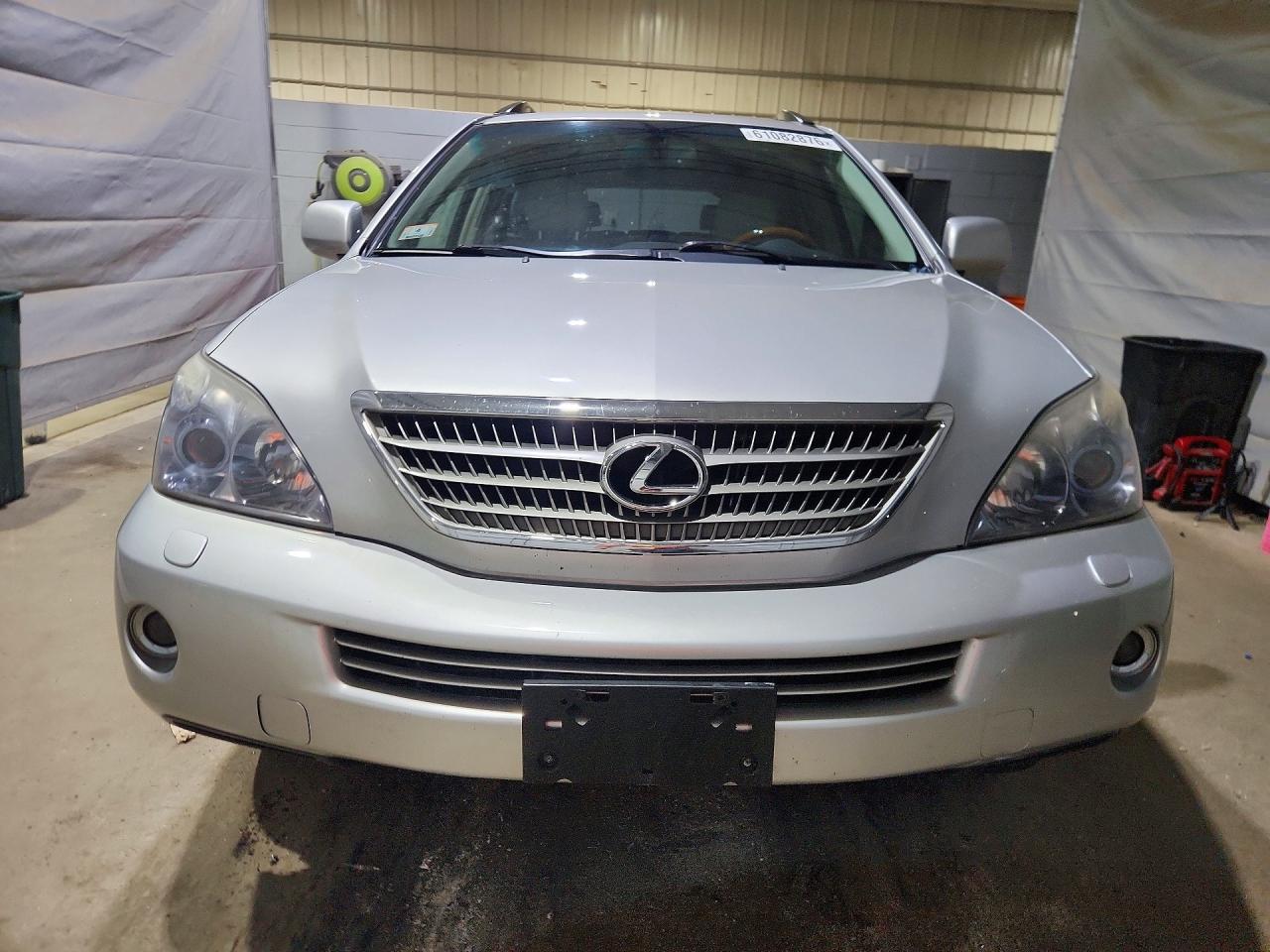2008 Lexus Rx 400h Silver vin: JTJHW31U982070100