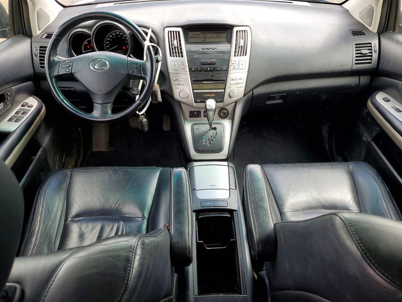 2008 Lexus Rx 400h Black vin: JTJHW31U982860349