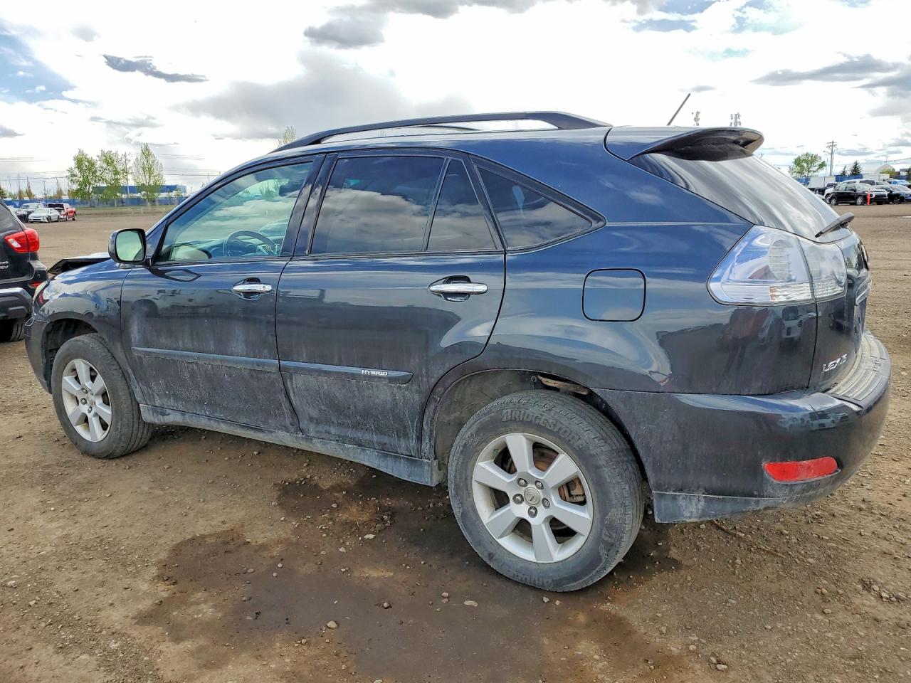 2008 Lexus Rx 400h Black vin: JTJHW31U982860349