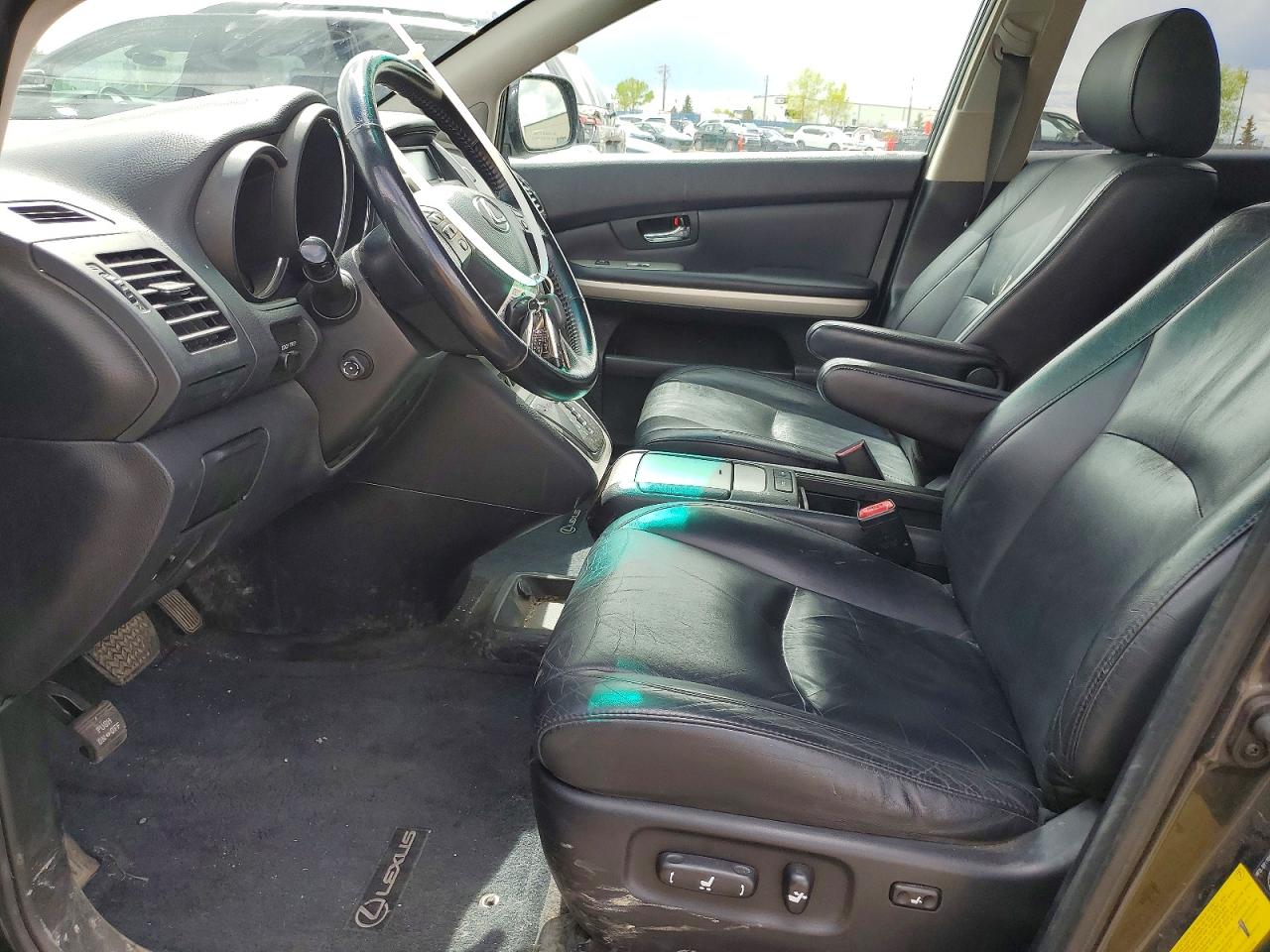 2008 Lexus Rx 400h Black vin: JTJHW31U982860349