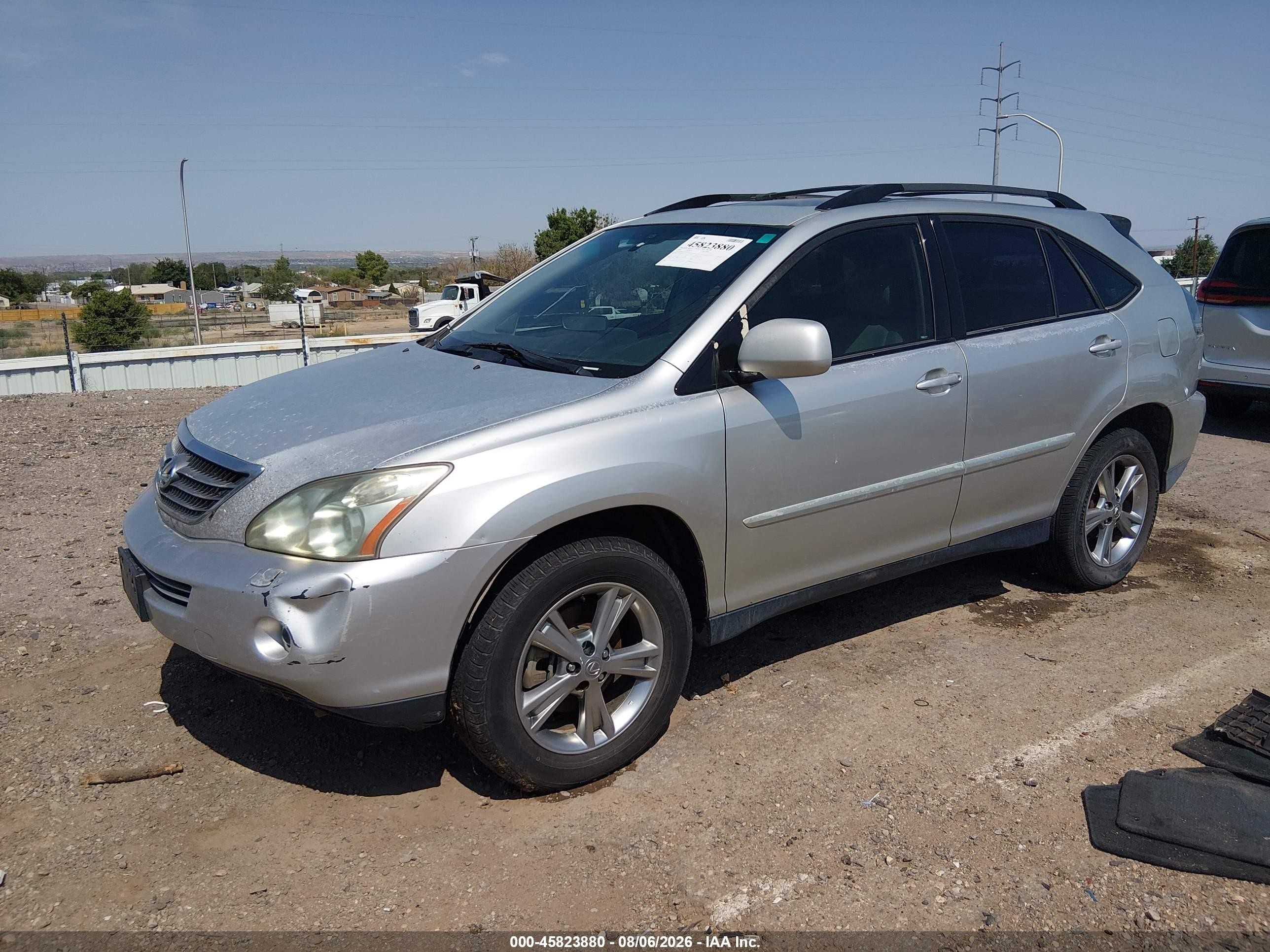 2006 Lexus Rx 400h   Silver vin: JTJHW31UX60024834