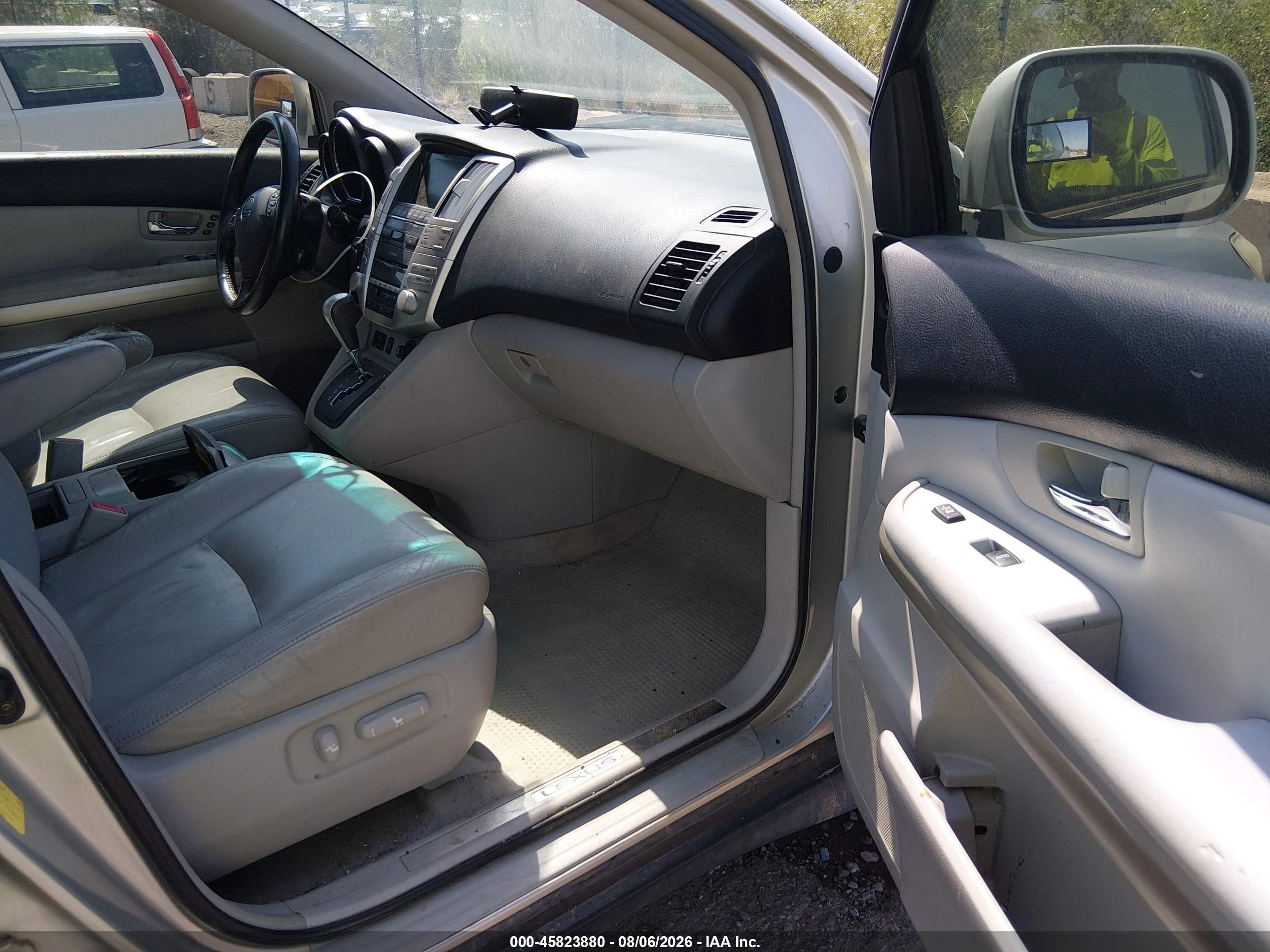 2006 Lexus Rx 400h   Silver vin: JTJHW31UX60024834