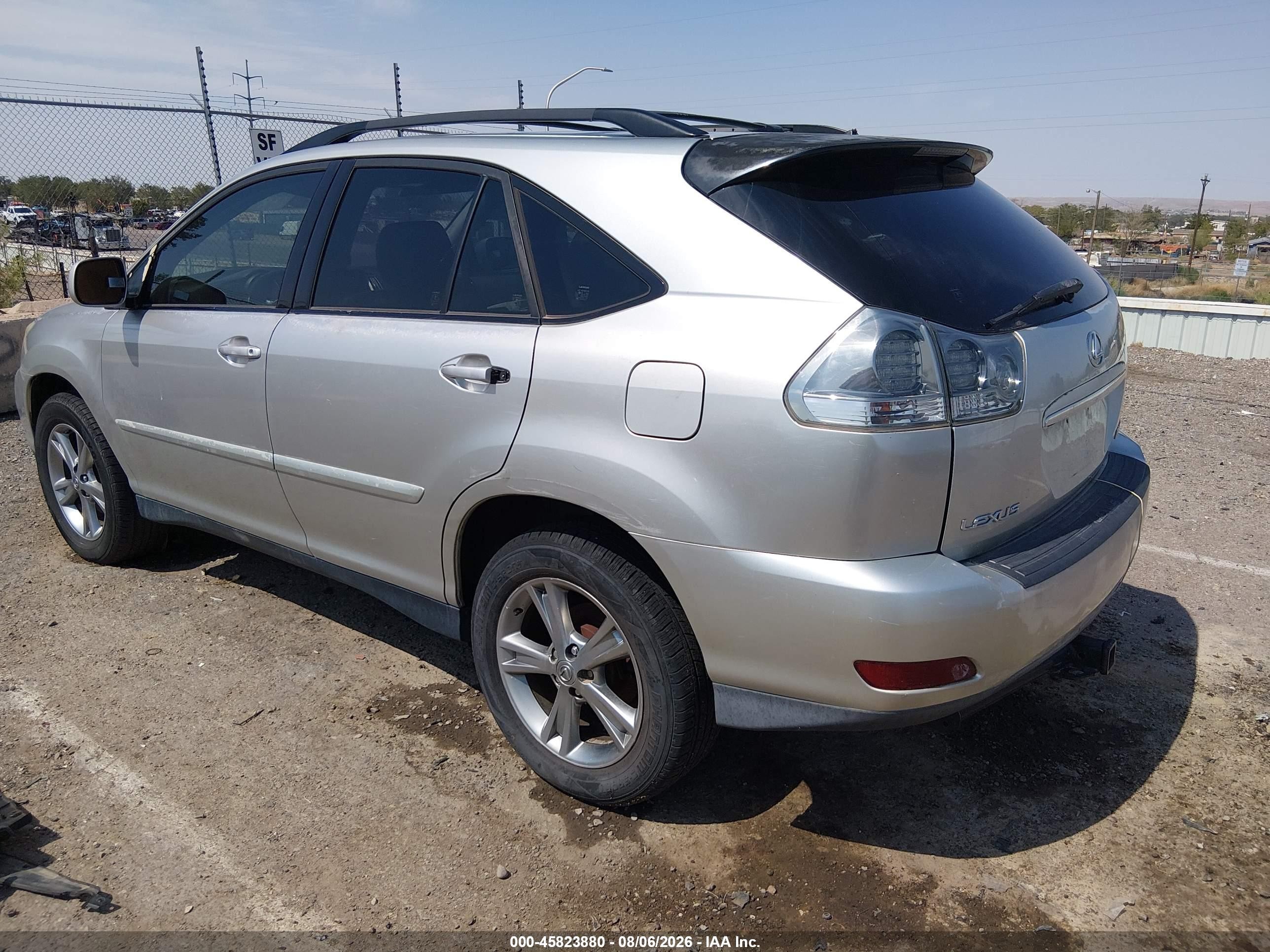 2006 Lexus Rx 400h   Silver vin: JTJHW31UX60024834