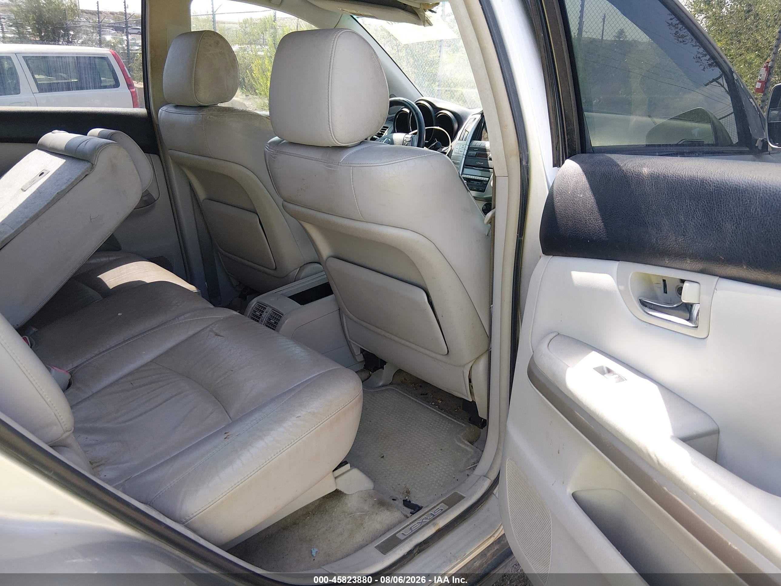 2006 Lexus Rx 400h   Silver vin: JTJHW31UX60024834