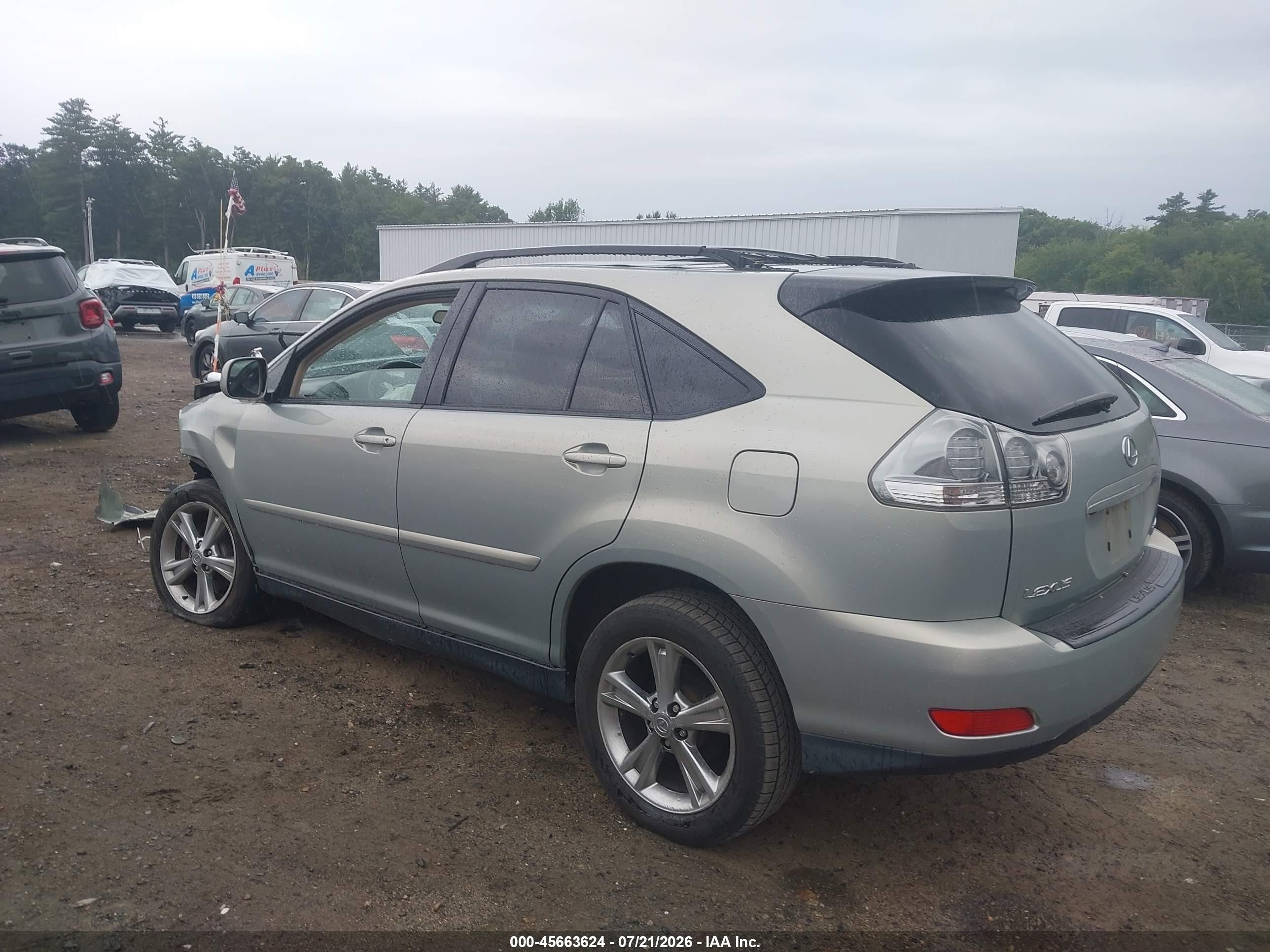 2006 Lexus Rx 400h   Green vin: JTJHW31UX60028026
