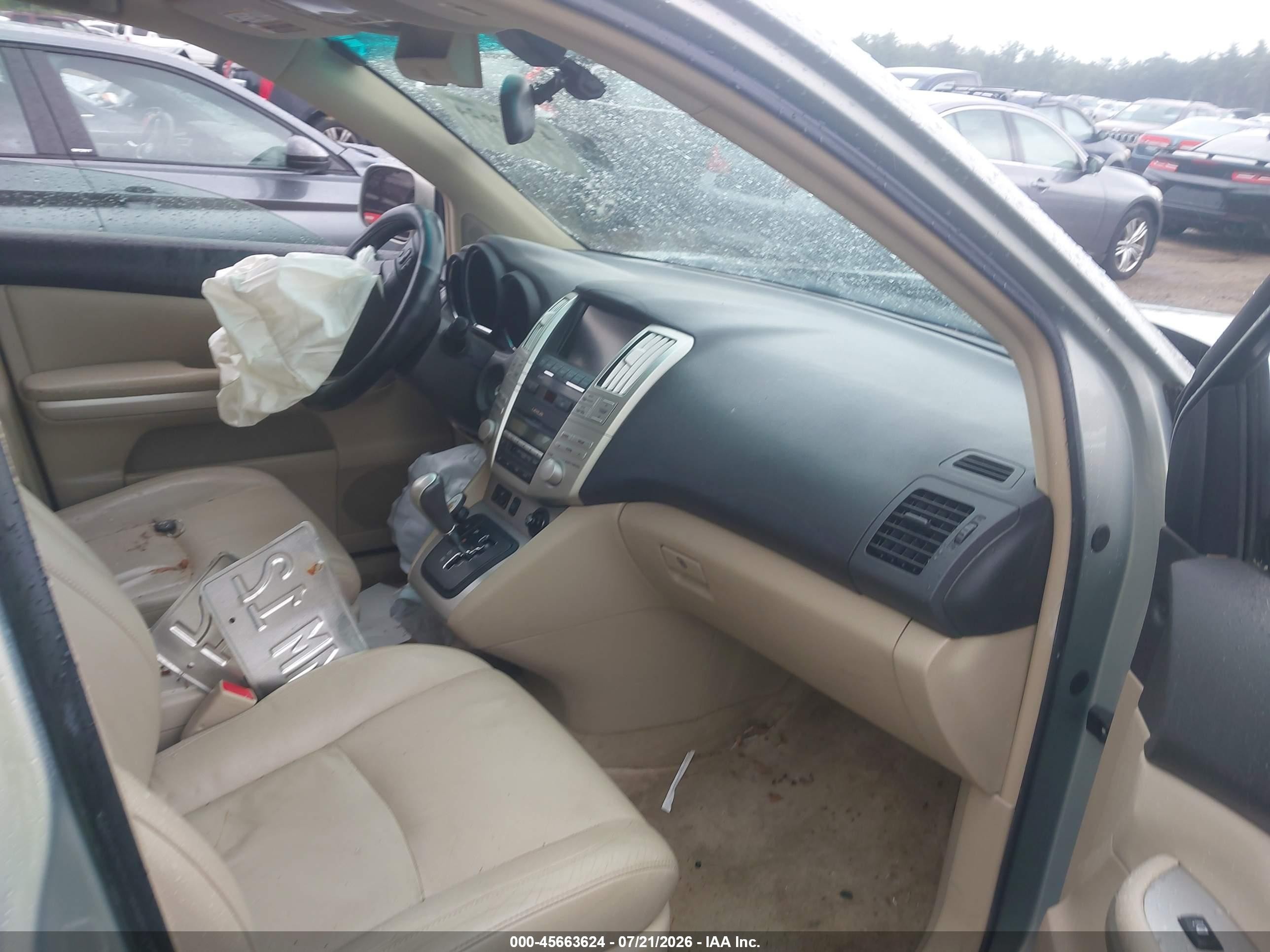 2006 Lexus Rx 400h   Green vin: JTJHW31UX60028026