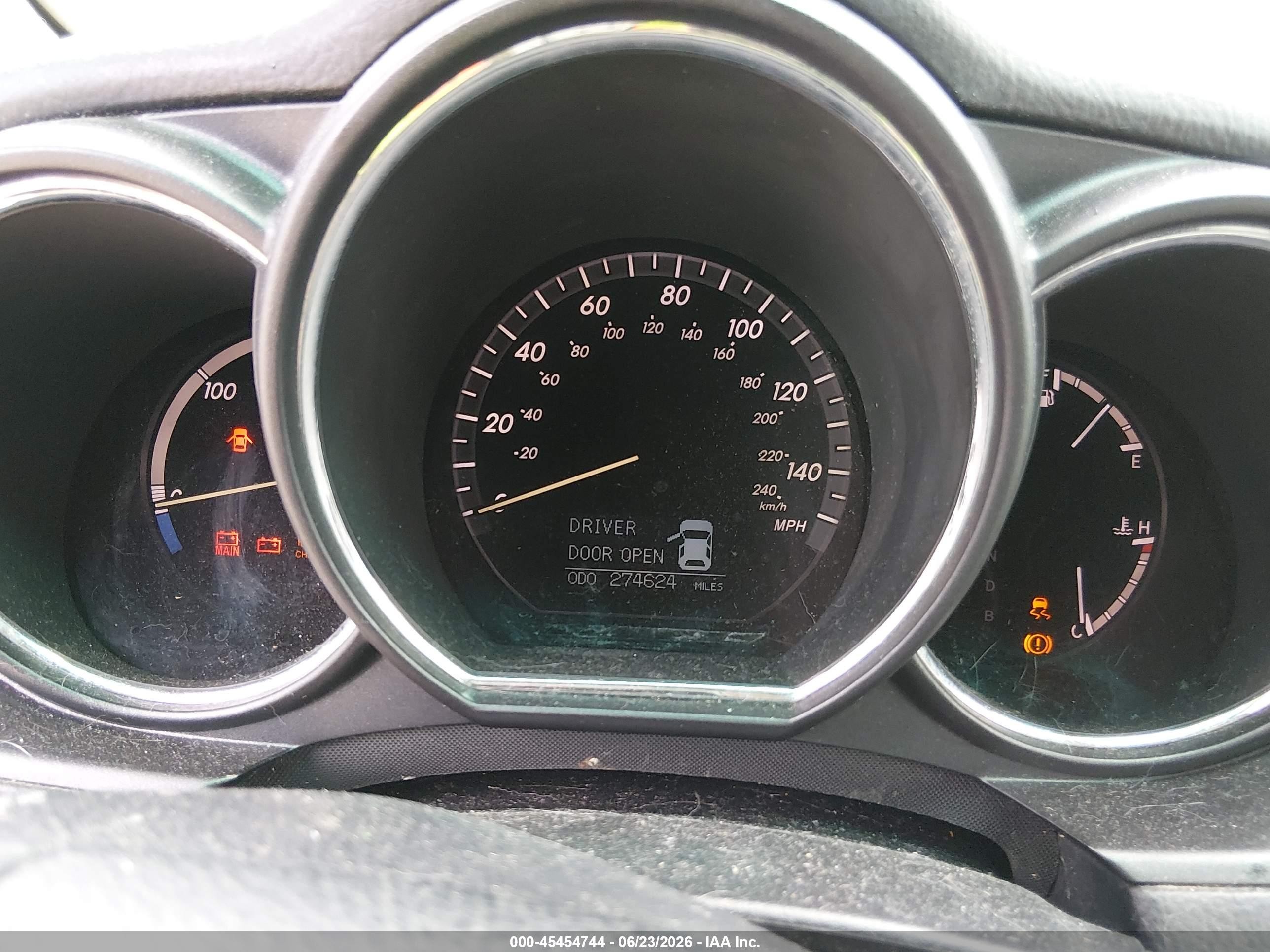 2006 Lexus Rx 400h   Gray vin: JTJHW31UX62000490