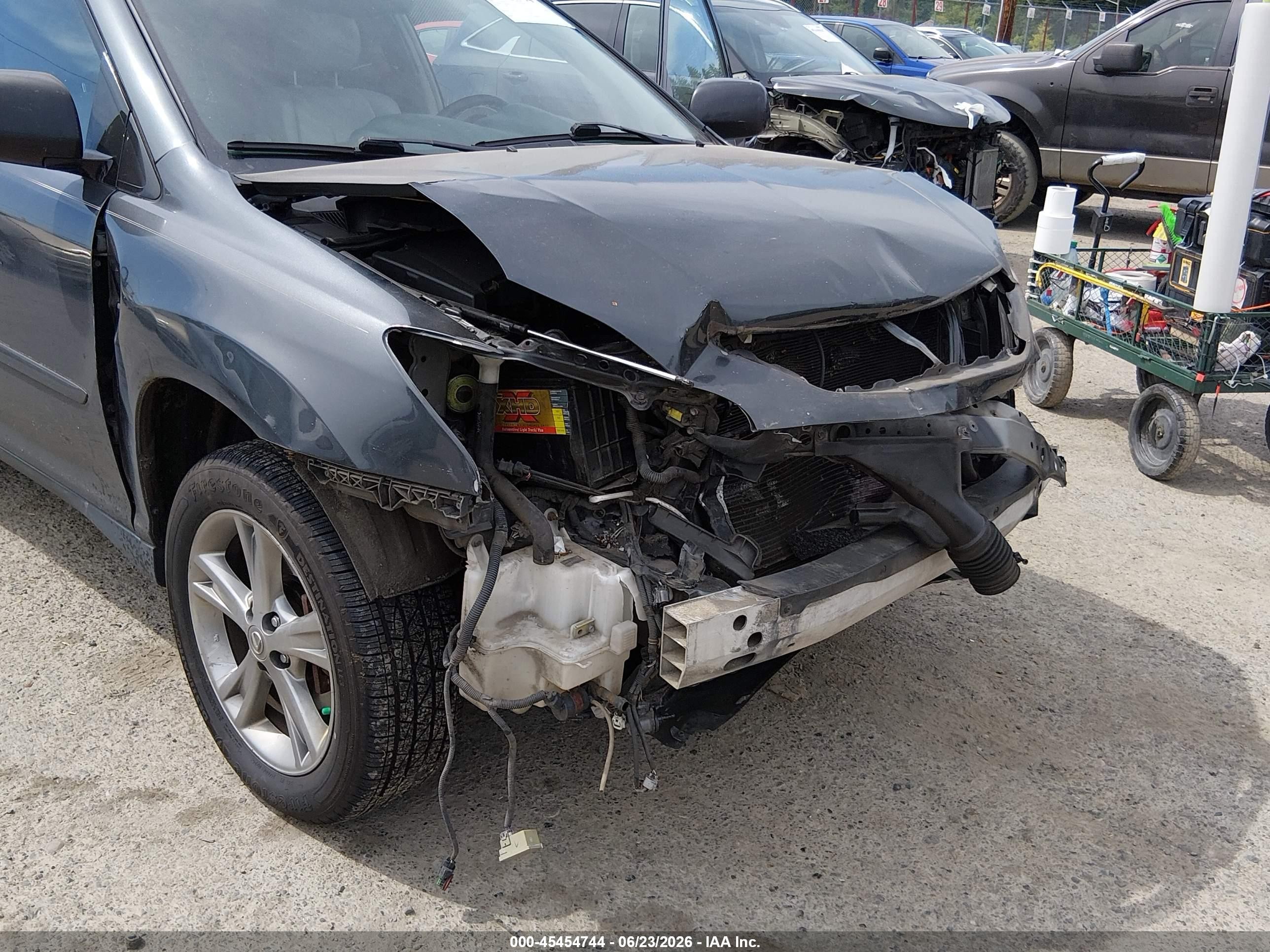 2006 Lexus Rx 400h   Gray vin: JTJHW31UX62000490