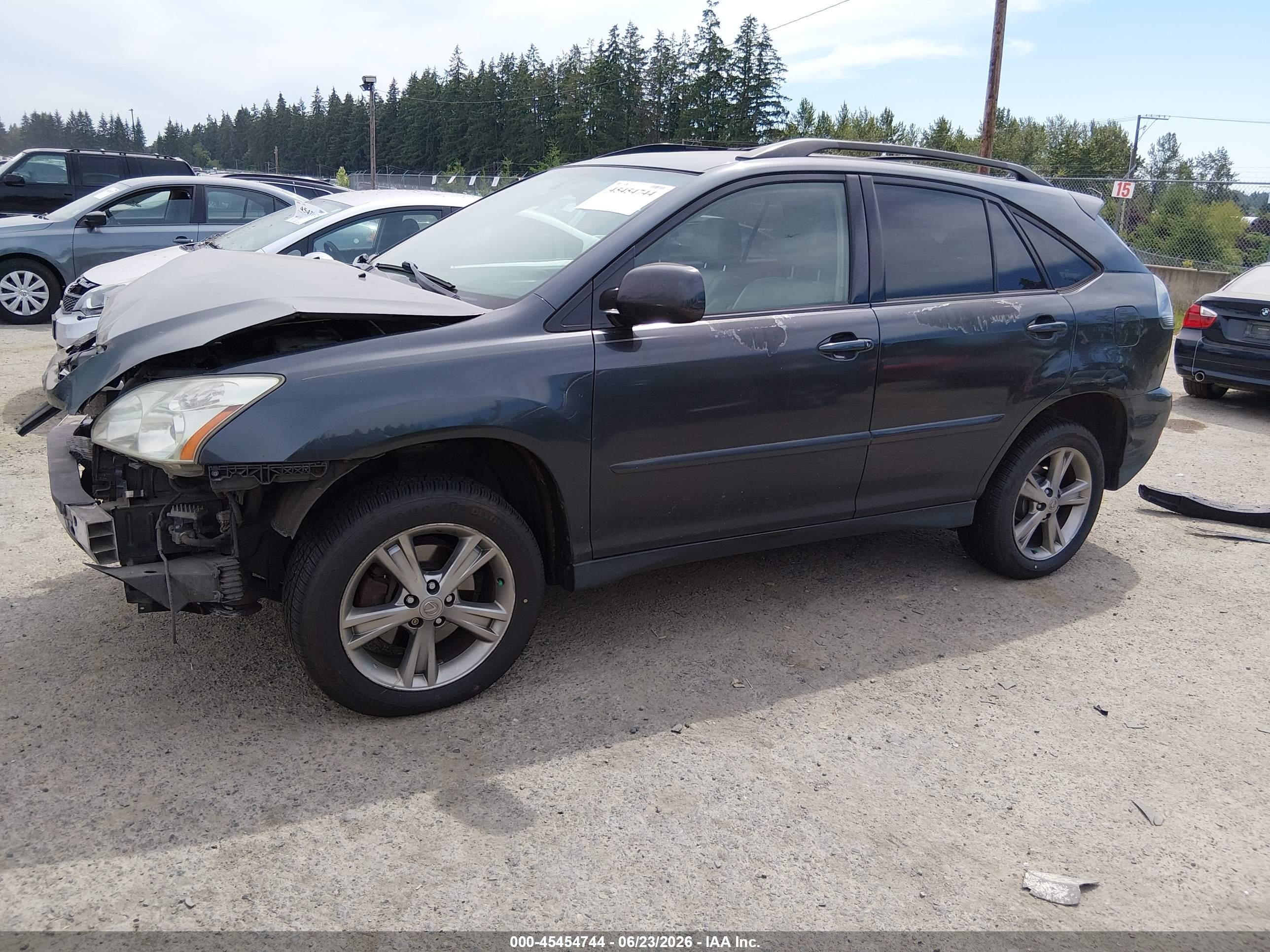 2006 Lexus Rx 400h   Gray vin: JTJHW31UX62000490