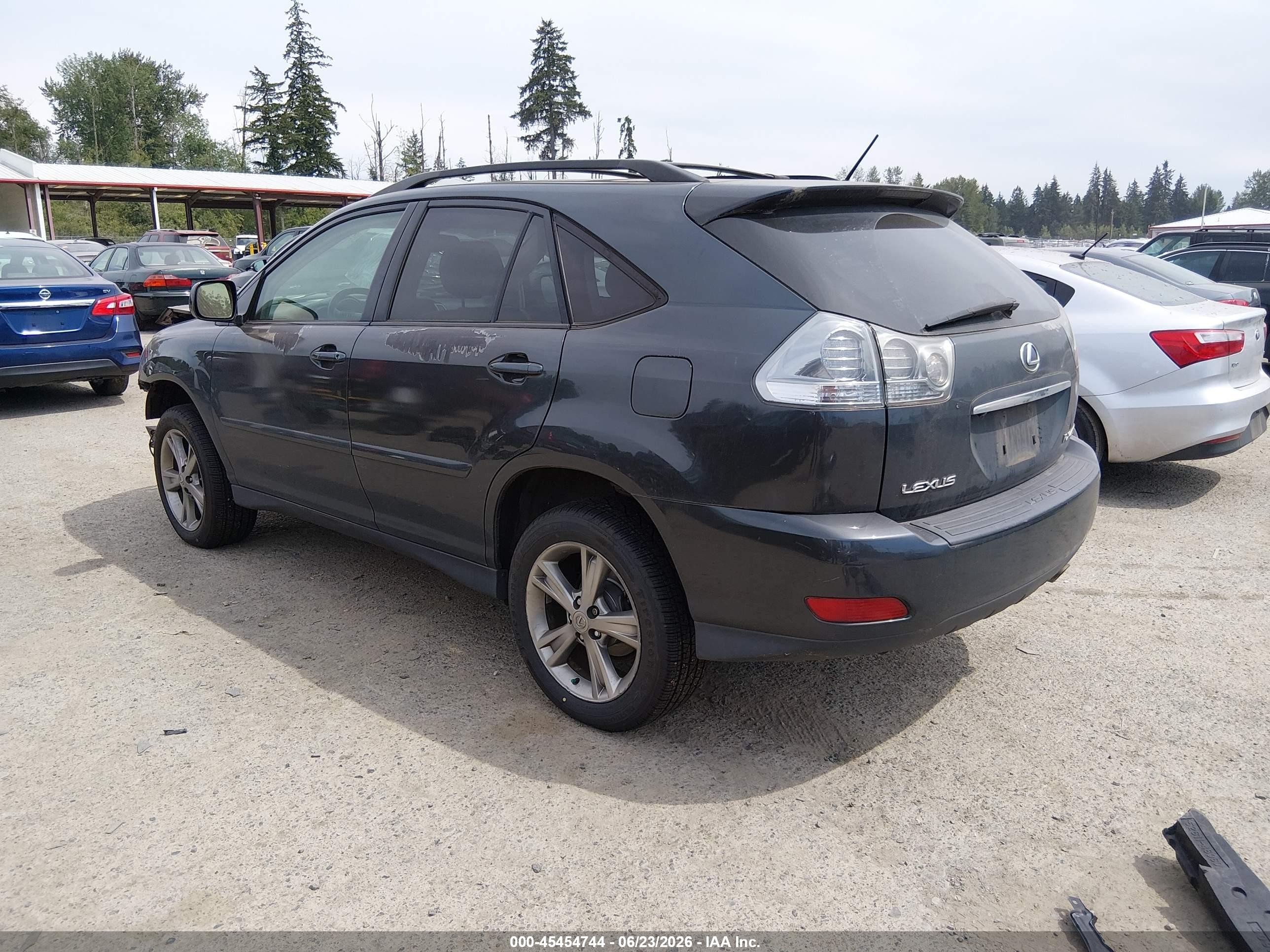 2006 Lexus Rx 400h   Gray vin: JTJHW31UX62000490