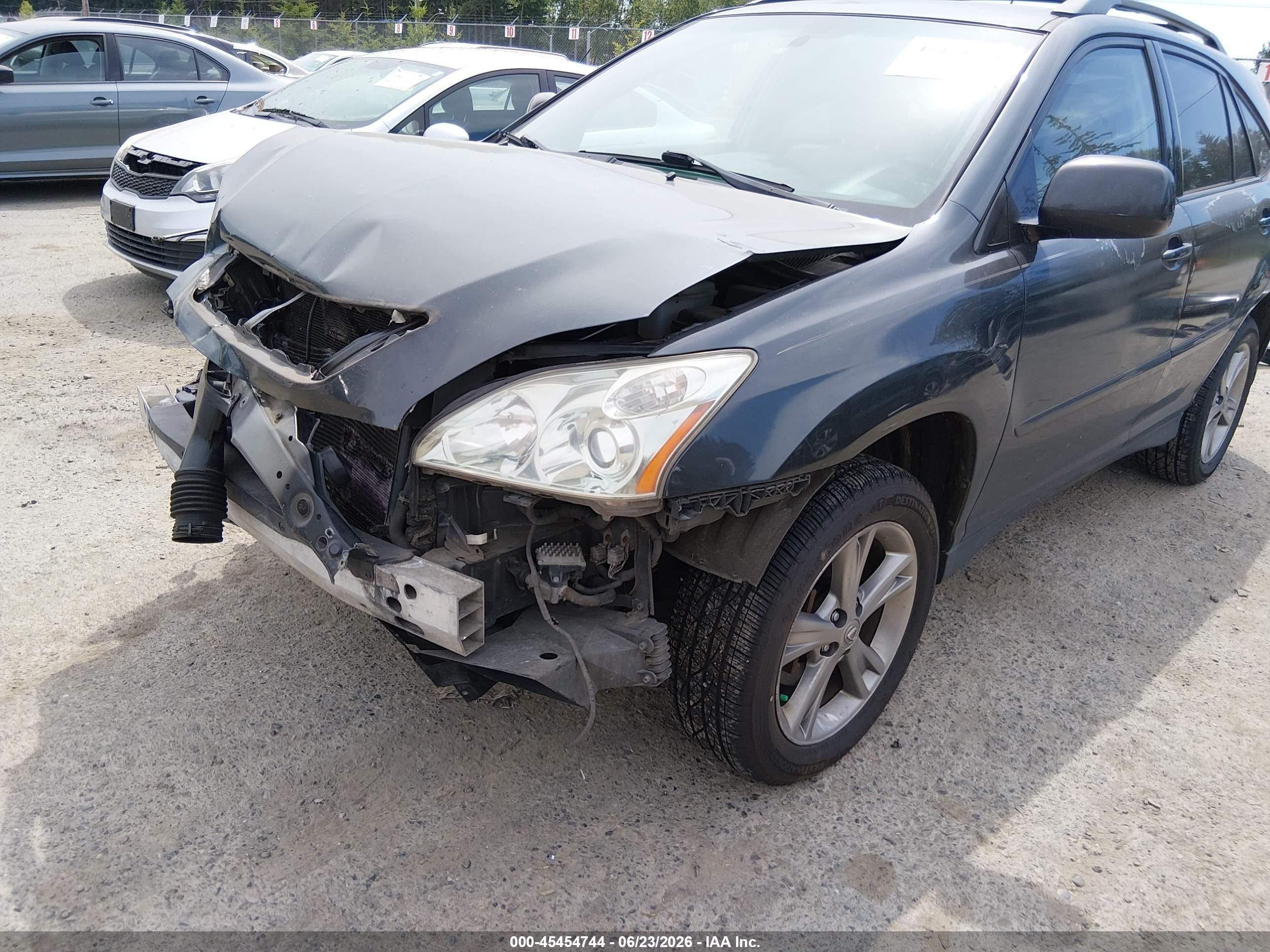 2006 Lexus Rx 400h   Gray vin: JTJHW31UX62000490