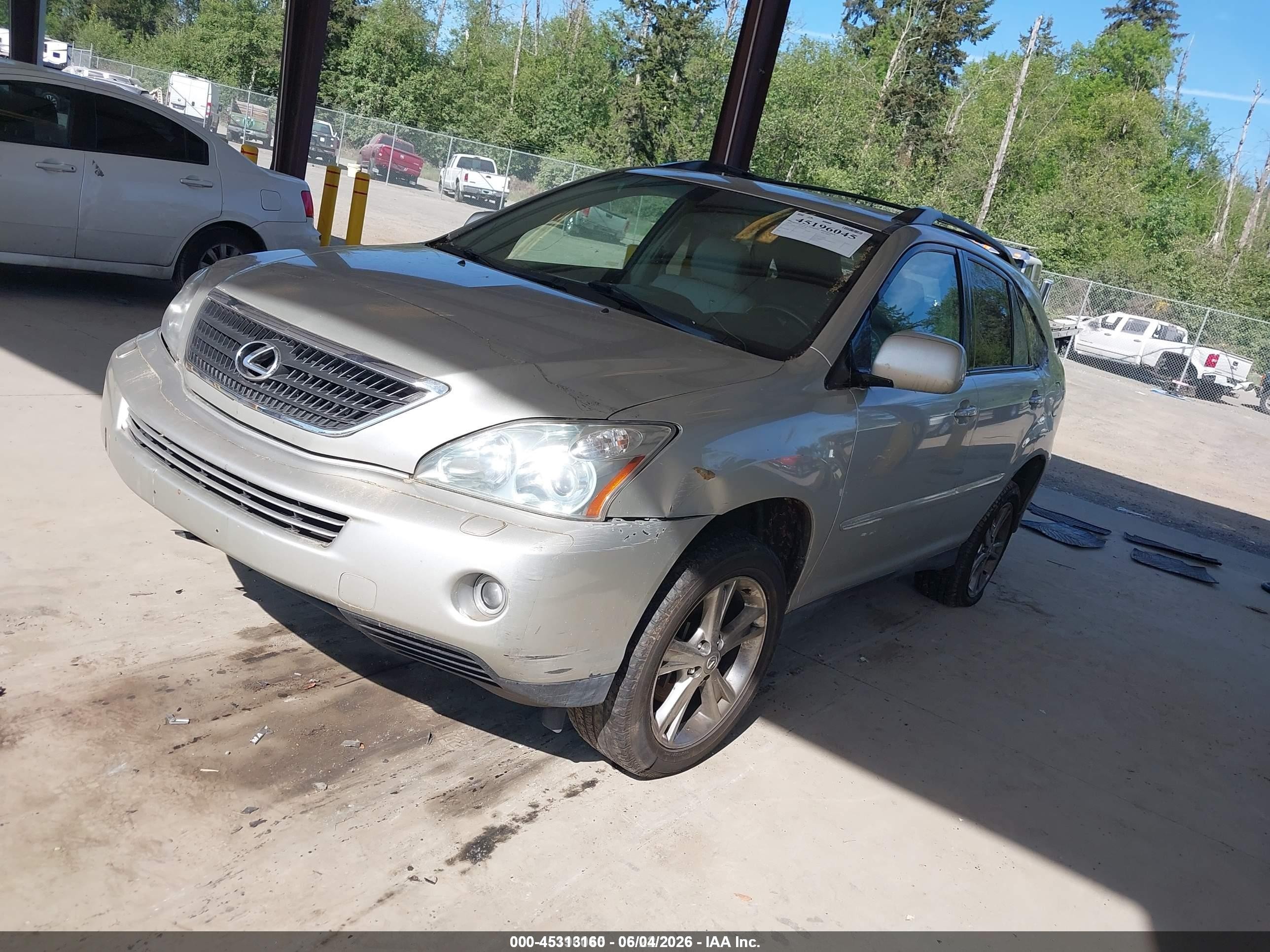 2006 Lexus Rx 400h Серебряный vin: JTJHW31UX62006211