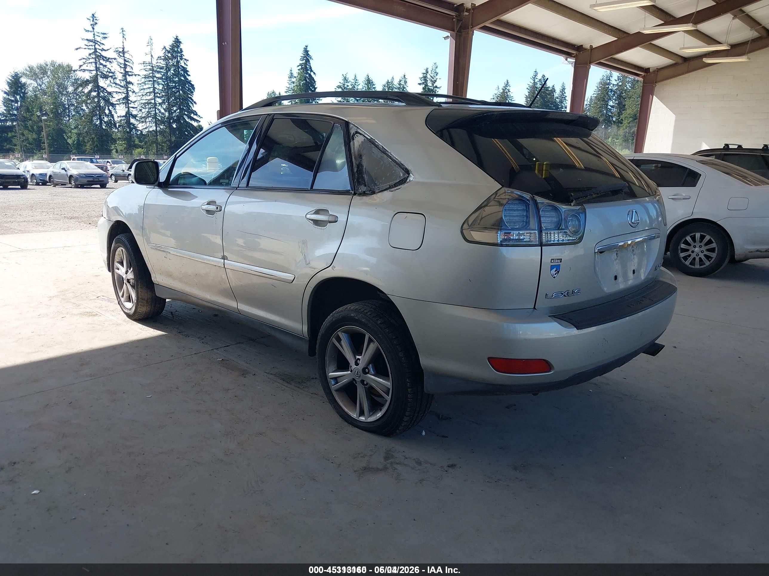 2006 Lexus Rx 400h Серебряный vin: JTJHW31UX62006211