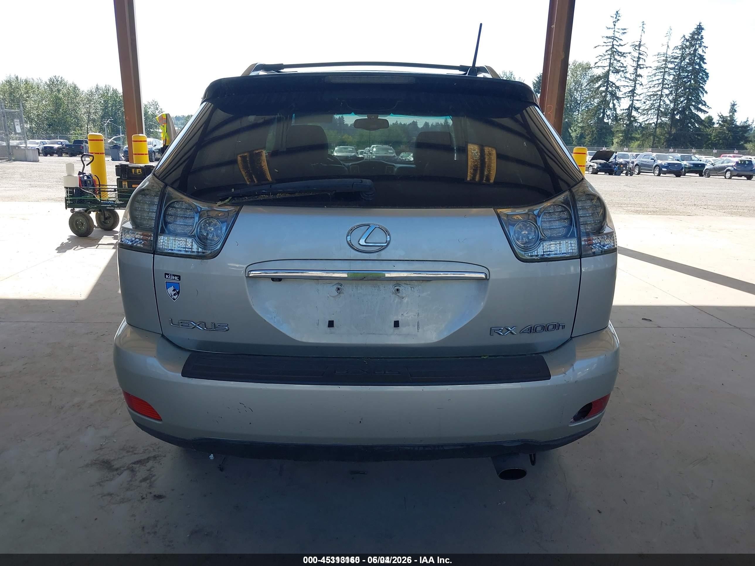 2006 Lexus Rx 400h Серебряный vin: JTJHW31UX62006211