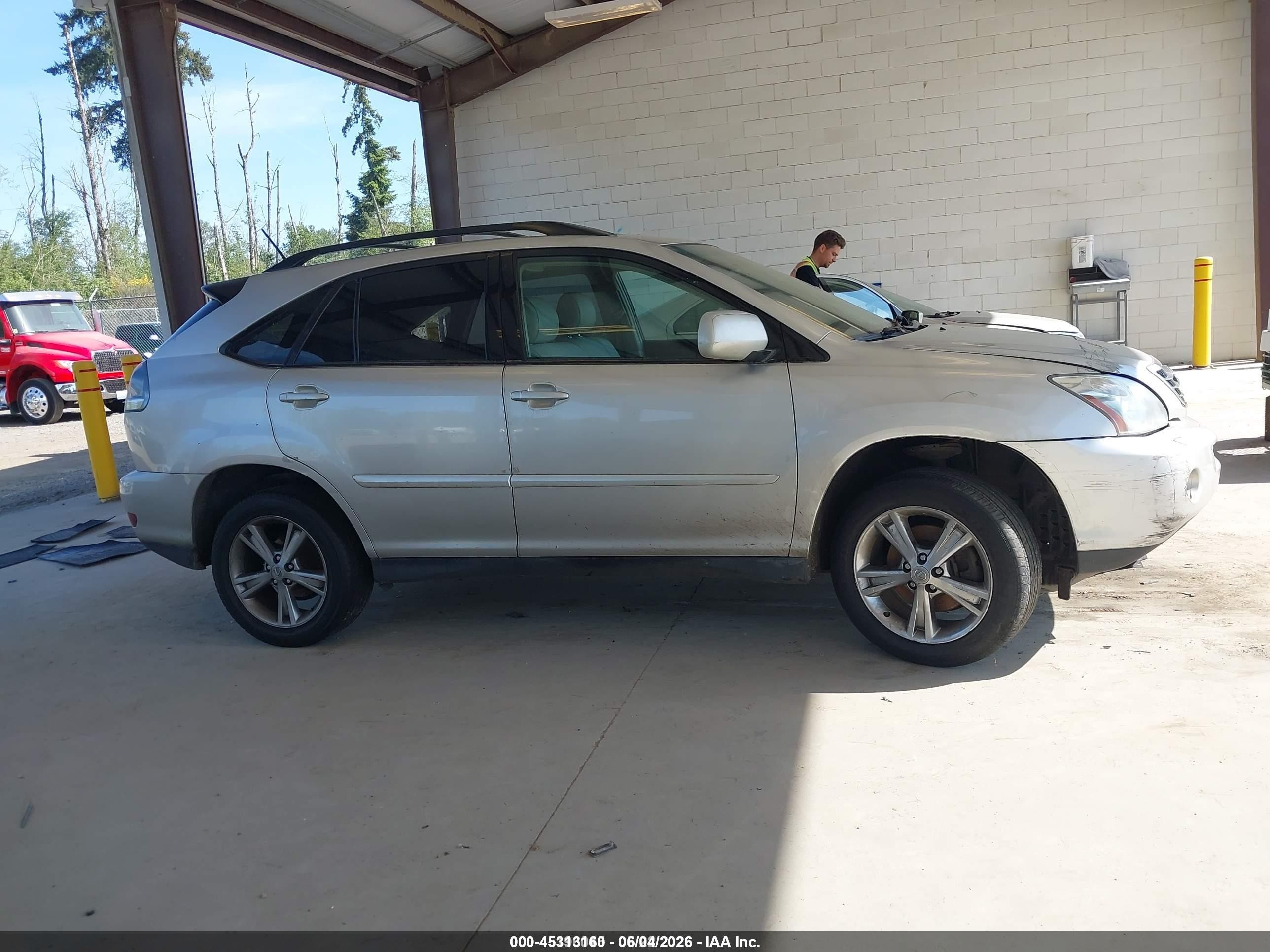 2006 Lexus Rx 400h Серебряный vin: JTJHW31UX62006211