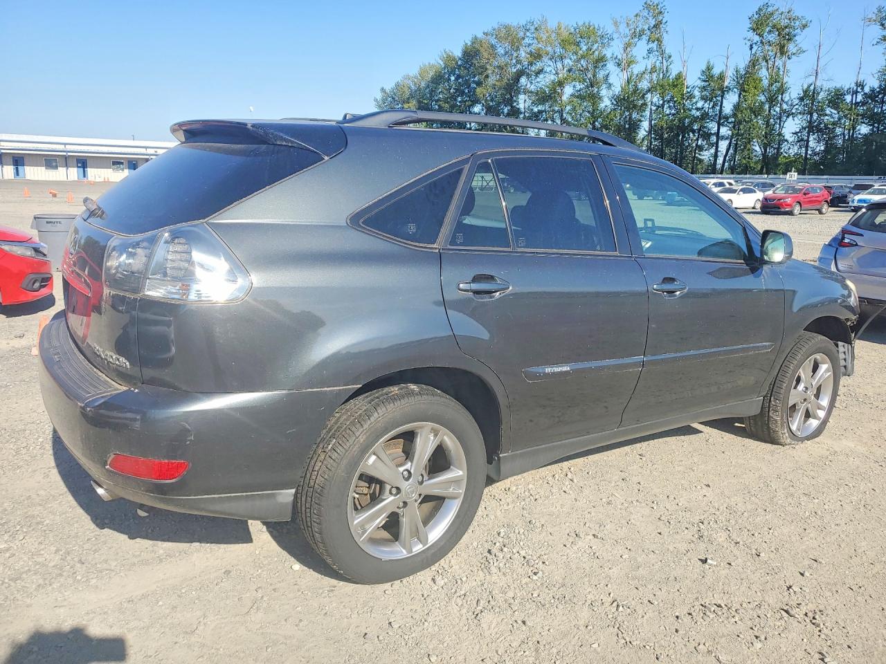 2007 Lexus Rx 400h Gray vin: JTJHW31UX72014441