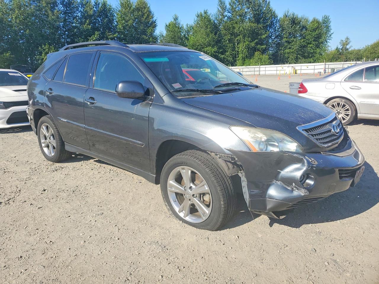 2007 Lexus Rx 400h Gray vin: JTJHW31UX72014441