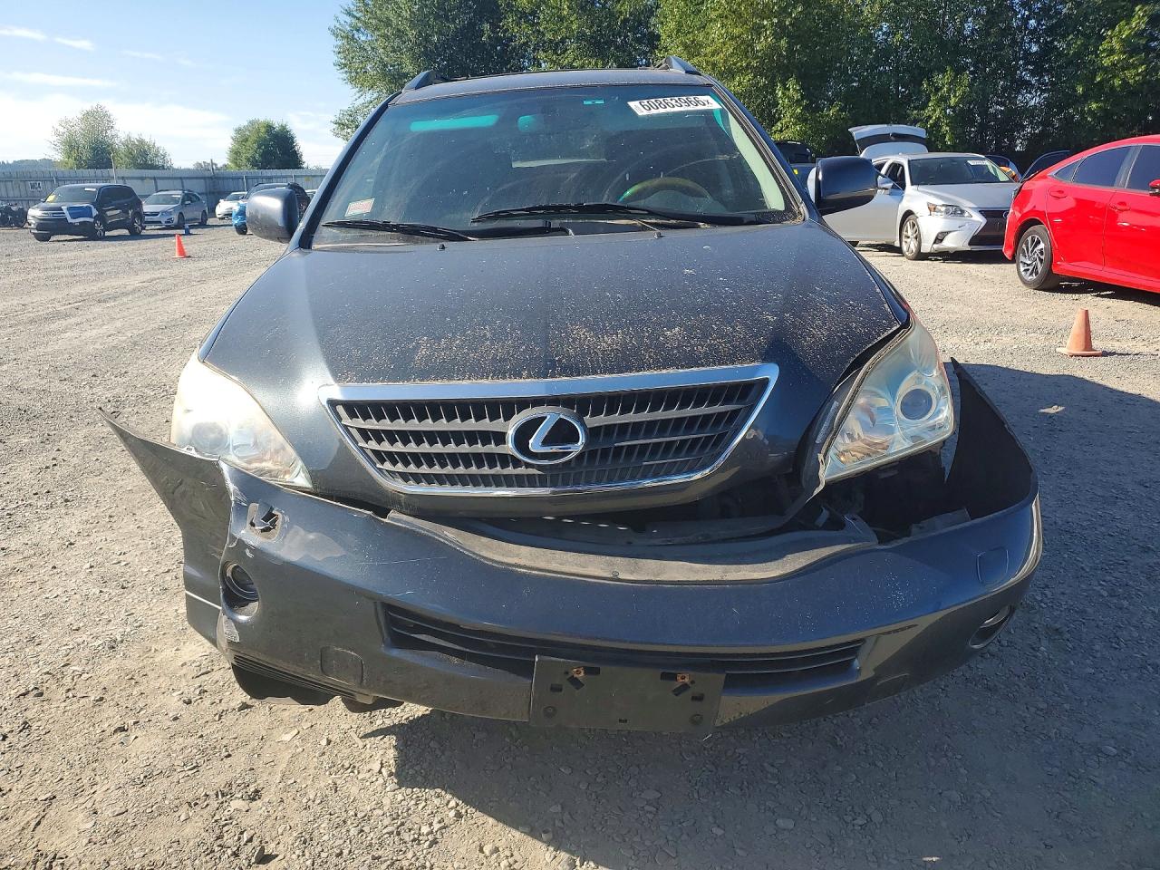 2007 Lexus Rx 400h Gray vin: JTJHW31UX72014441