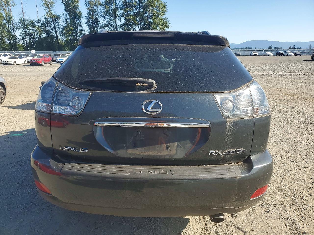 2007 Lexus Rx 400h Gray vin: JTJHW31UX72014441